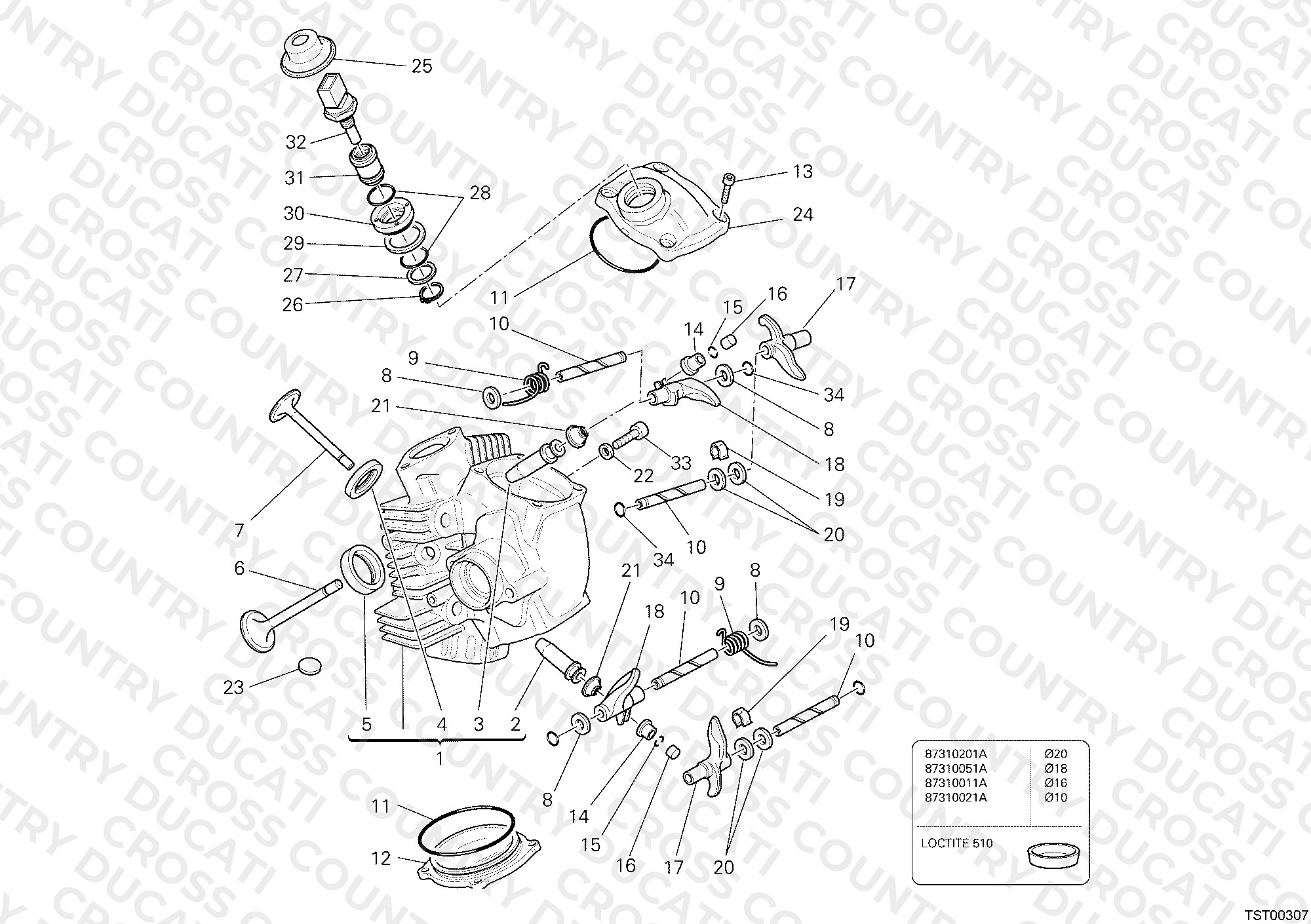 Horizontal Cylinder Head