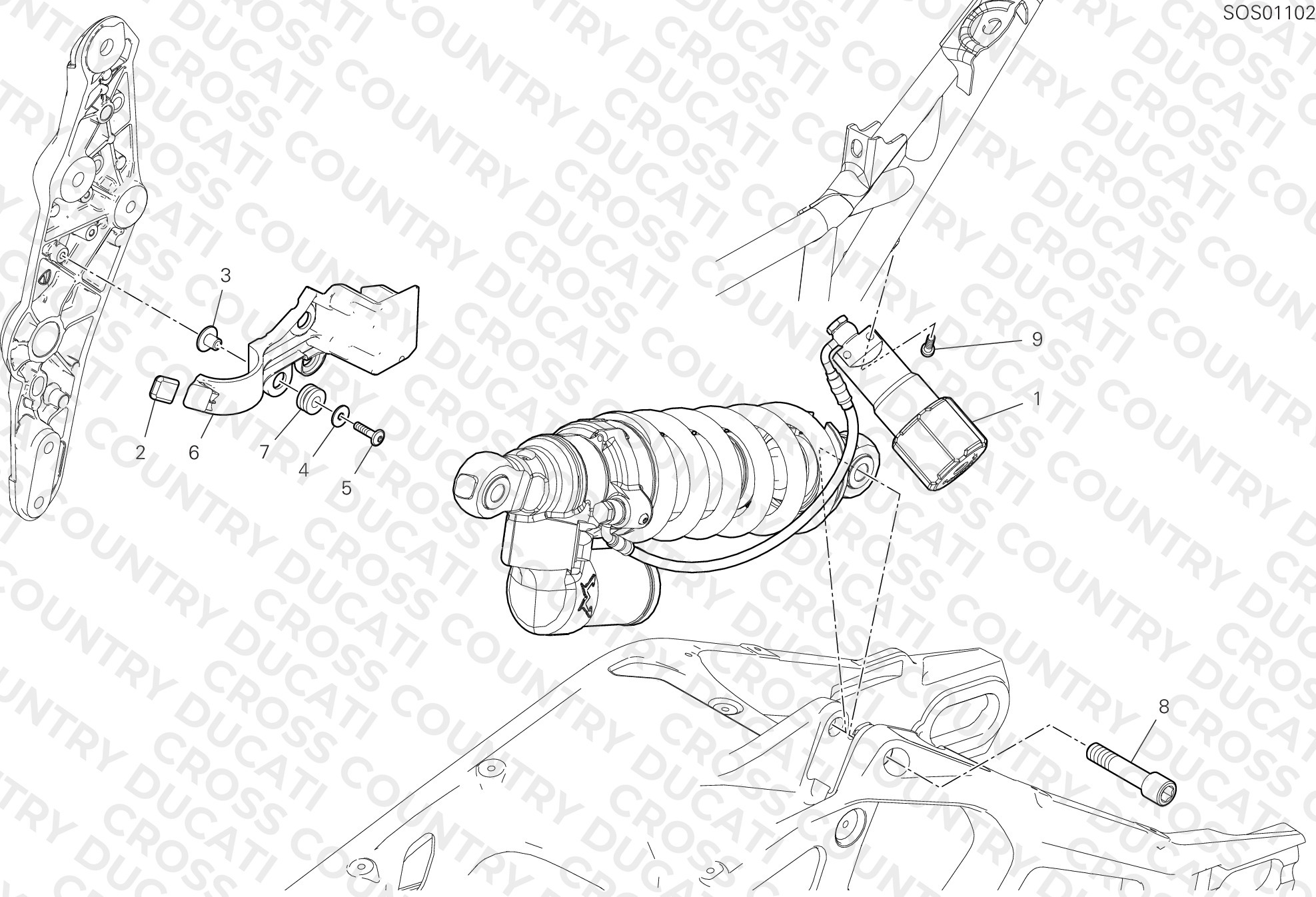 Rear Shock Absorber