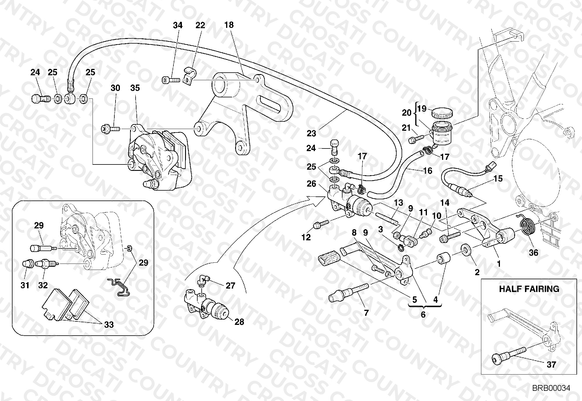 Rear Brake System