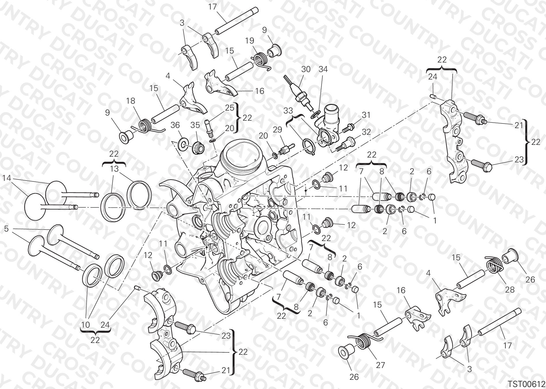 Horizontal Cylinder Head