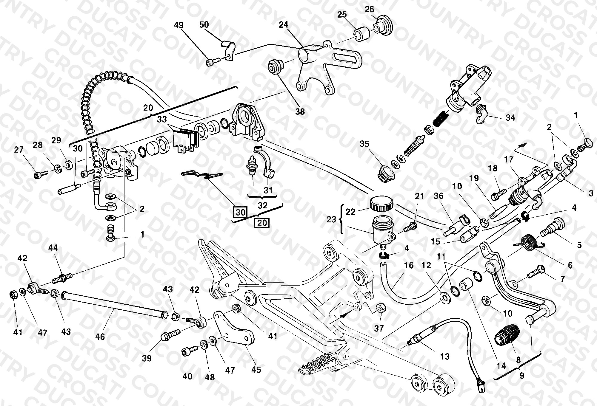 Rear Brake System
