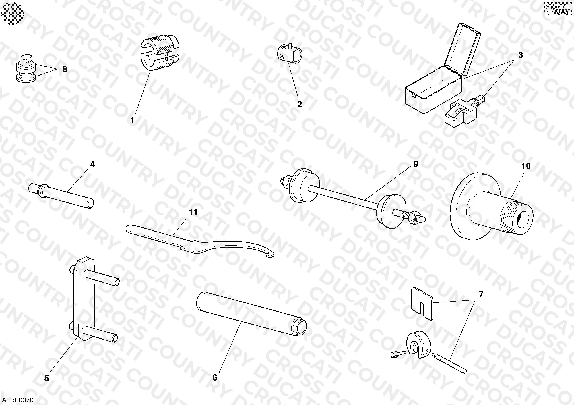 Workshop Service Tools, Frame