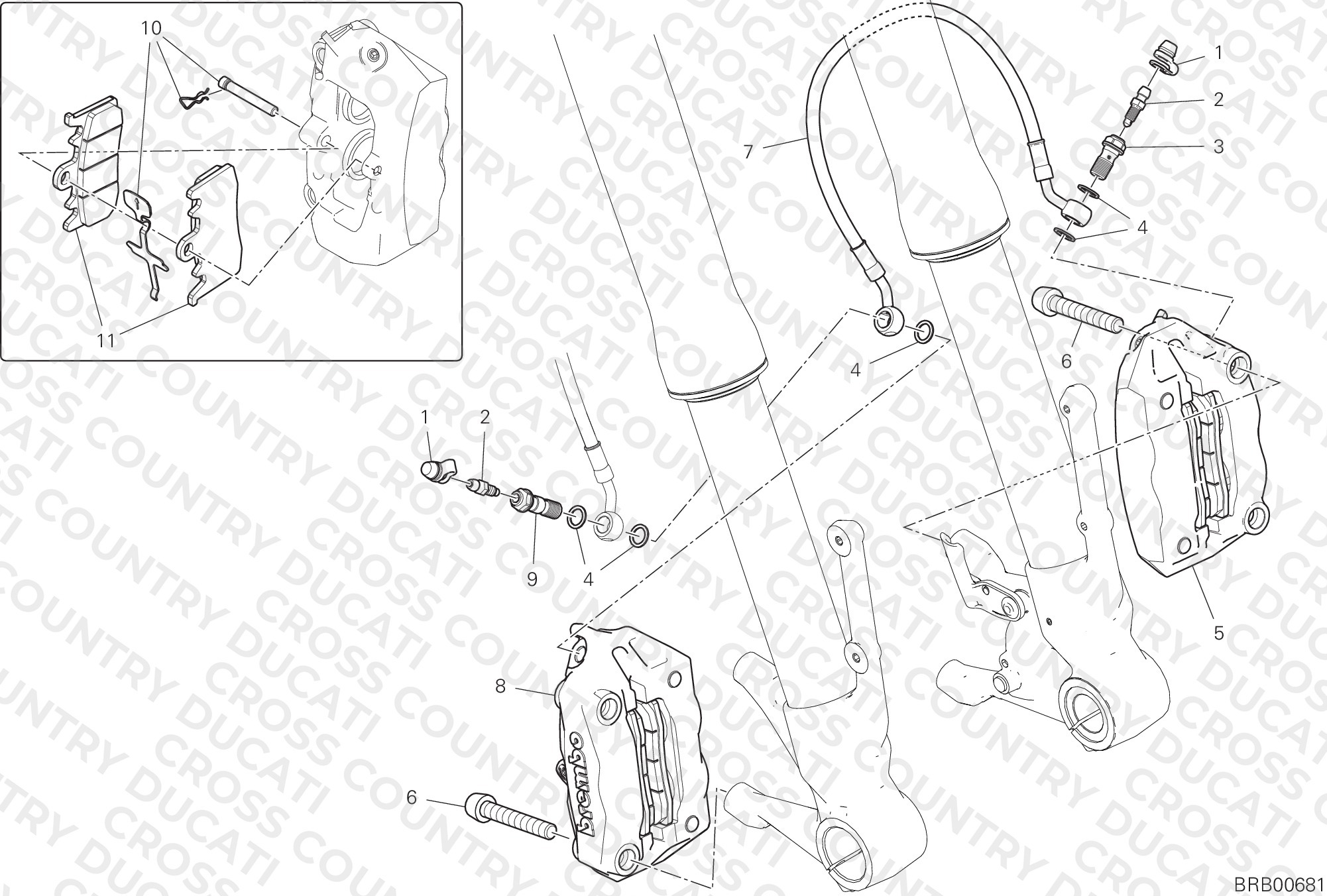 Front Brake System