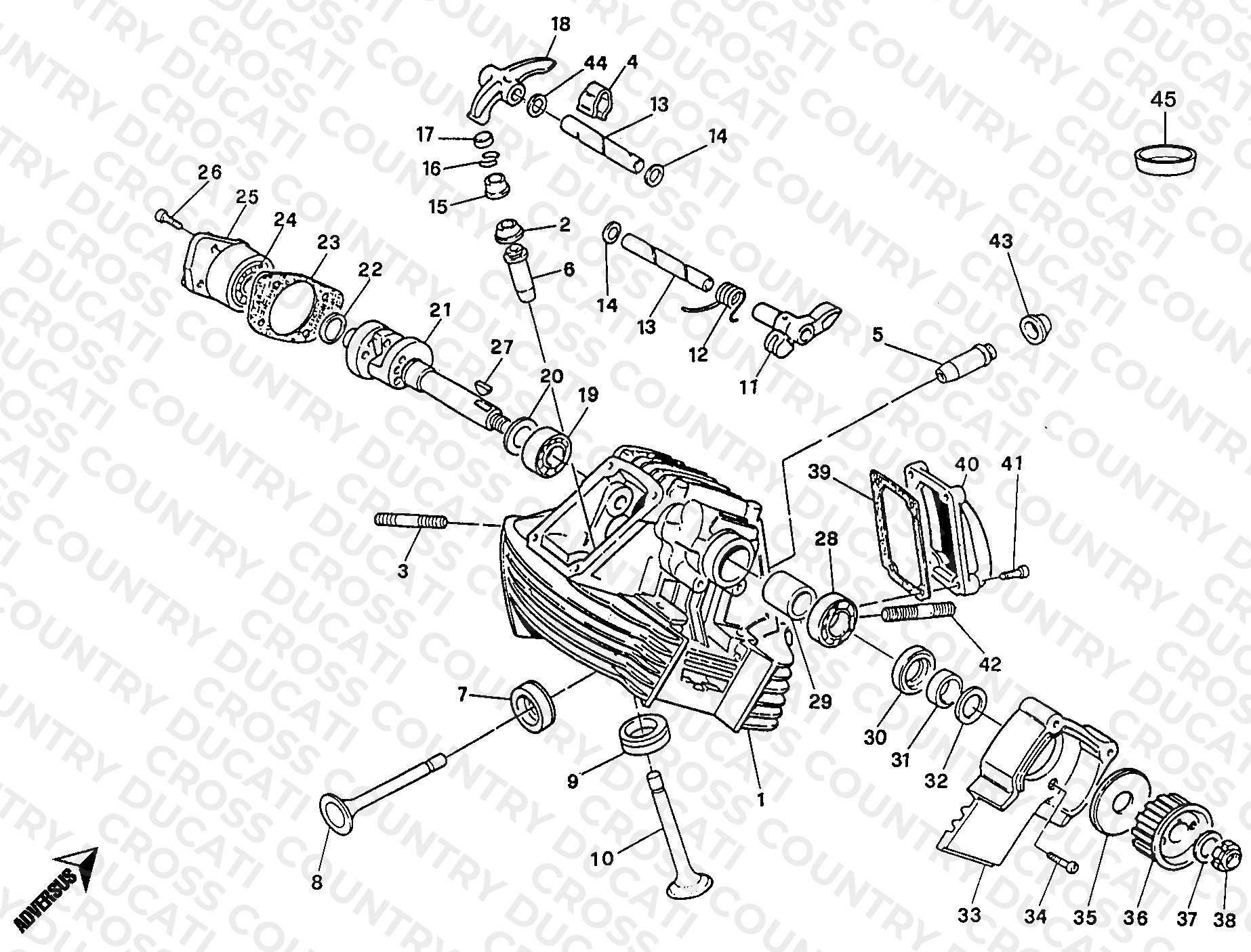 Vertical Cylinder Head