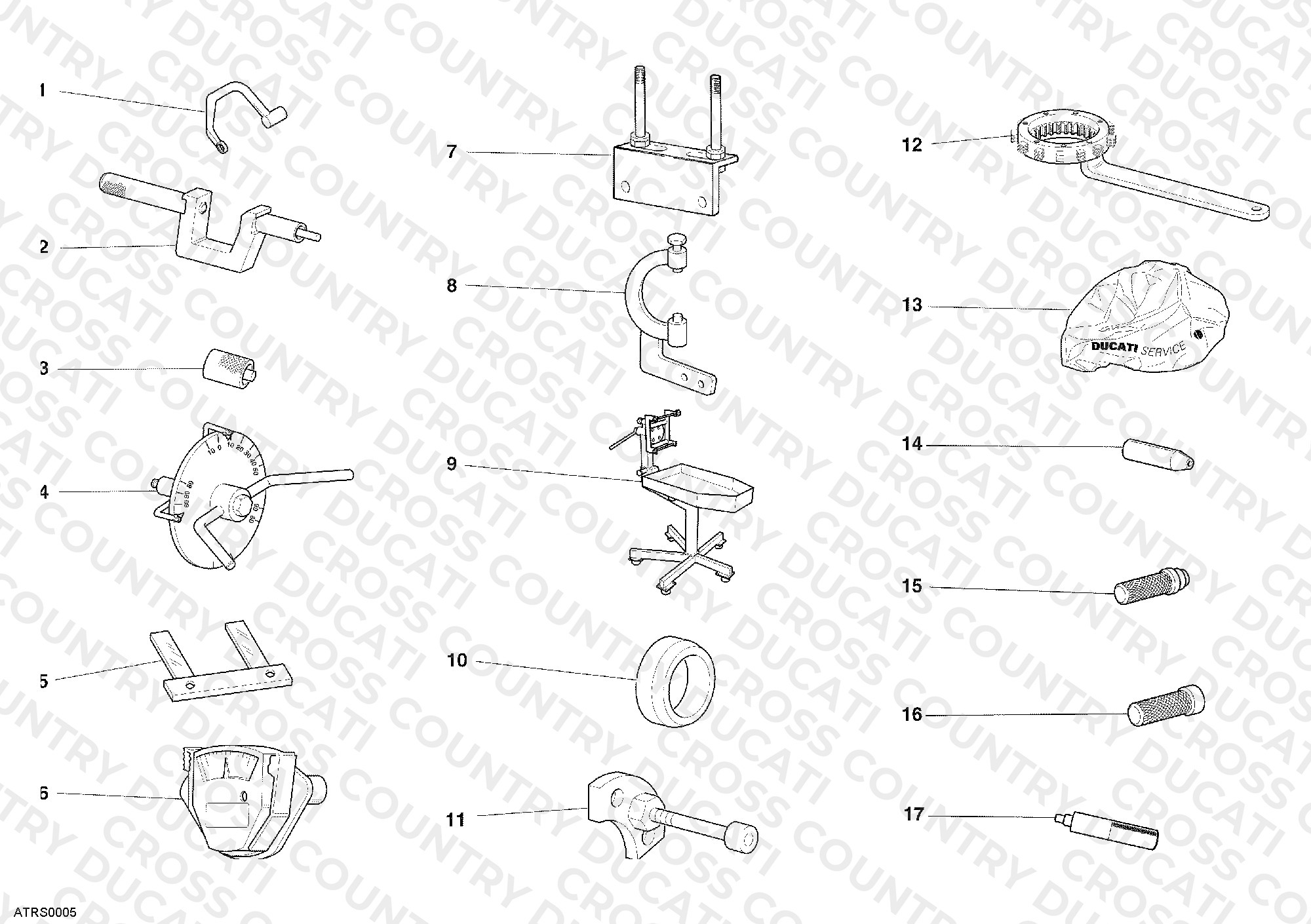 Workshop Service Tools, Engine