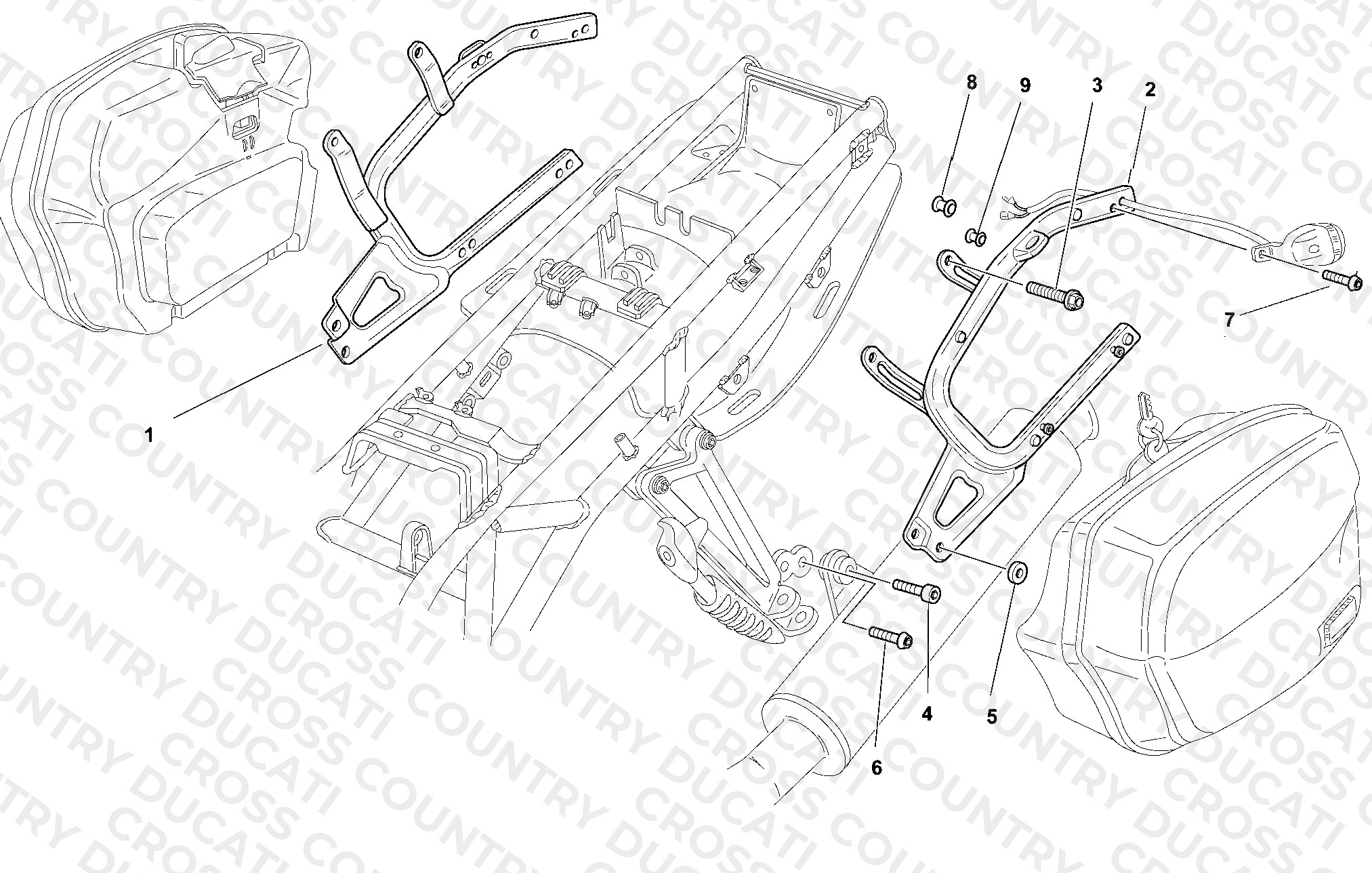 Panniers Fasteners