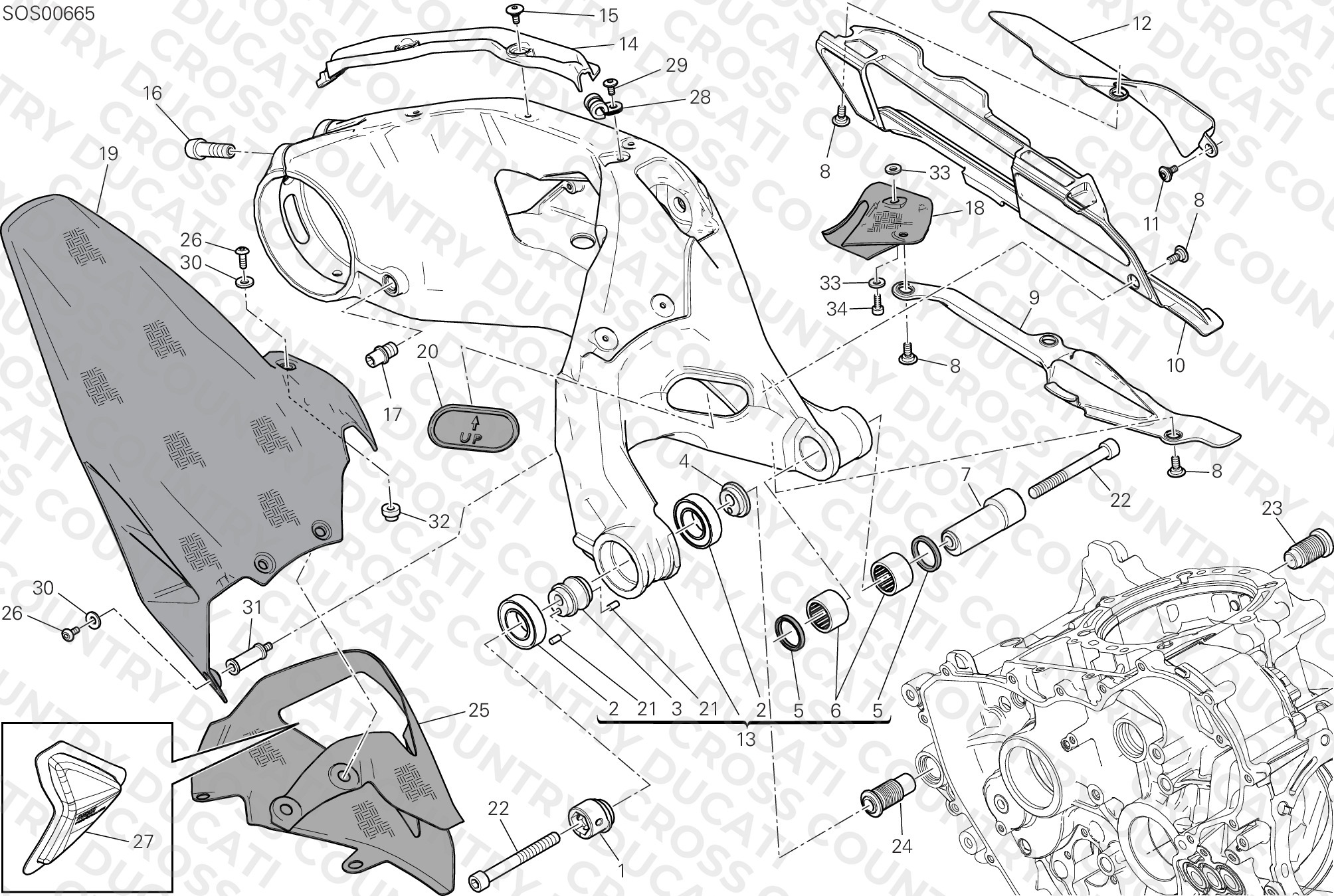 Rear Swinging Arm
