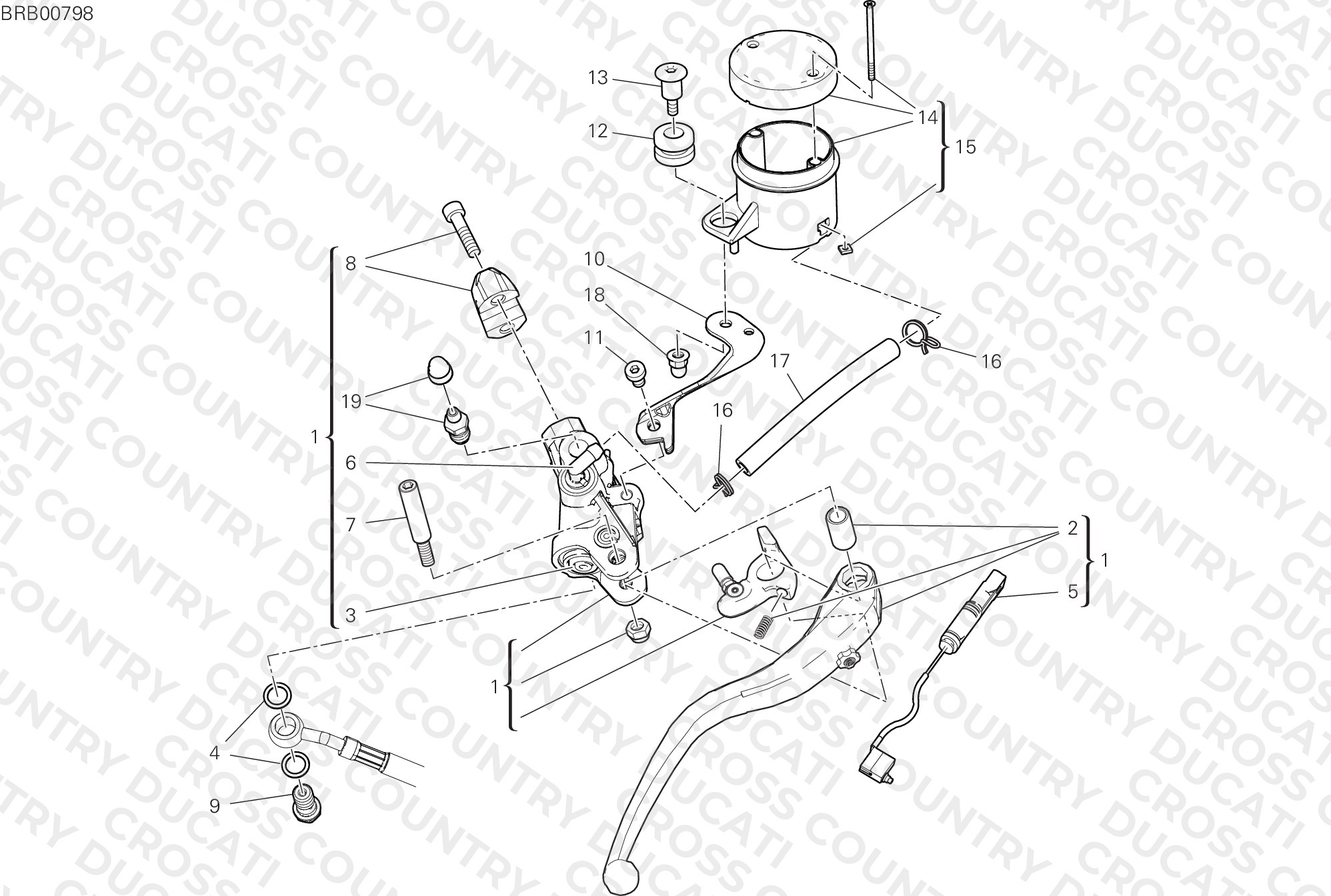 Front Brake Pump