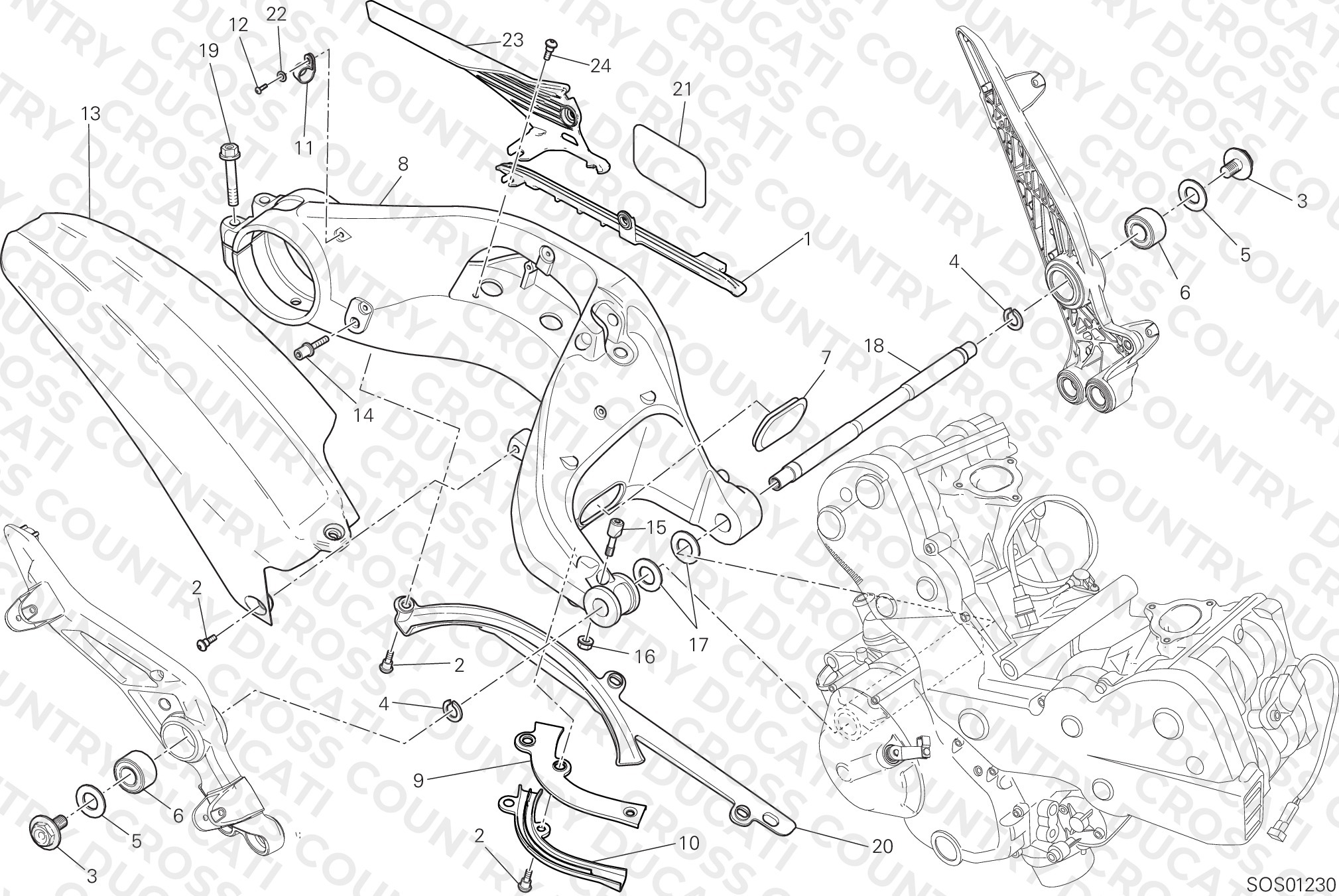Rear Swinging Arm