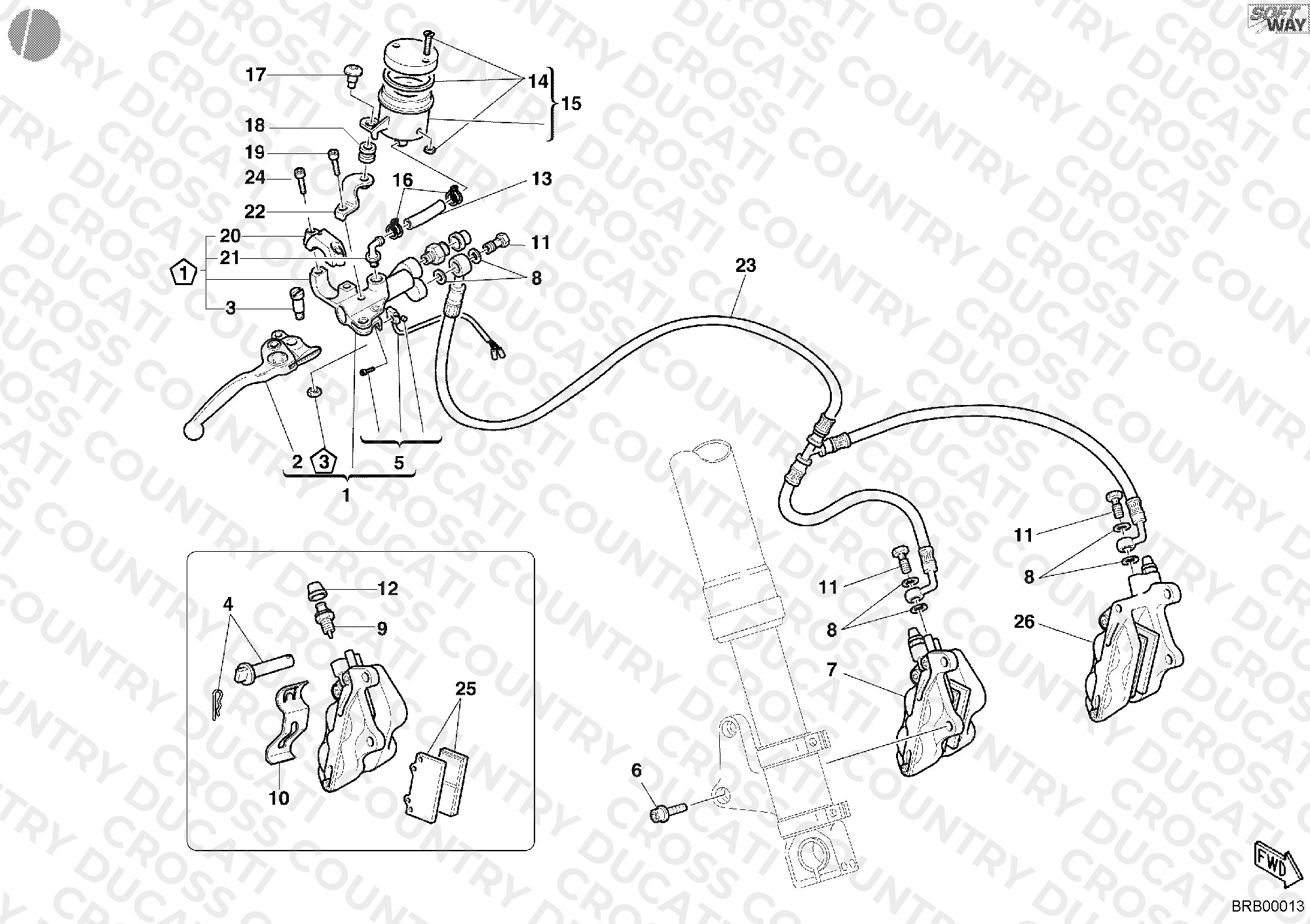 Front Brake System