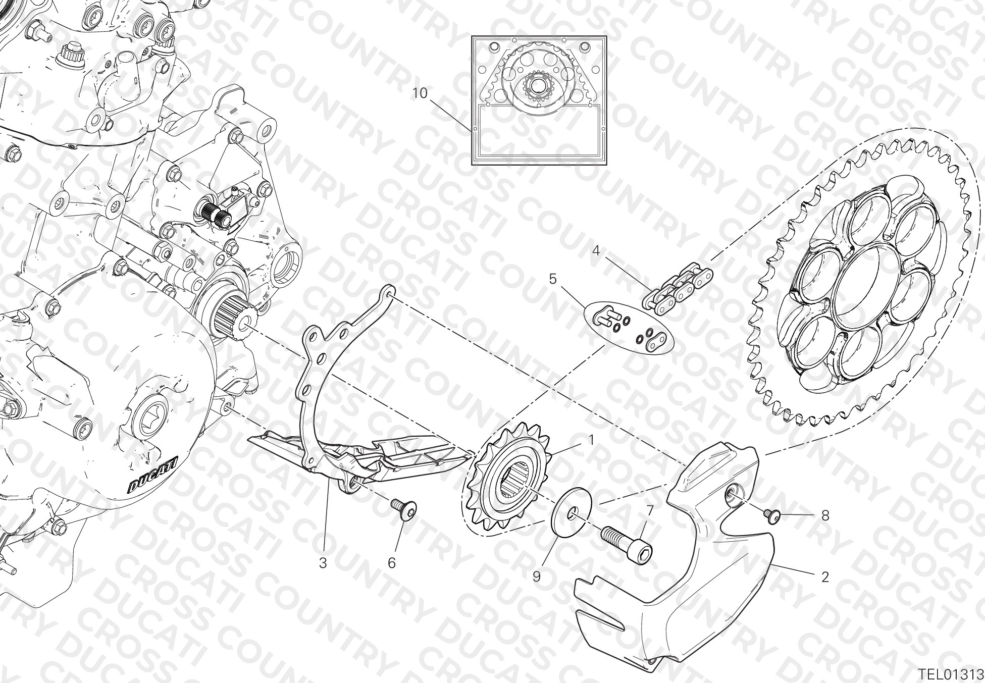 Front Sprocket - Chain