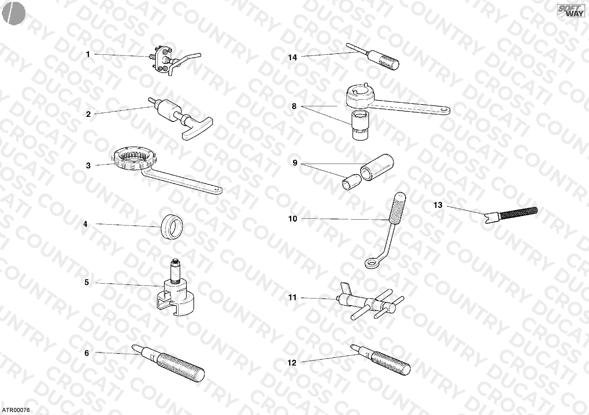 Workshop Service Tools, Engine I