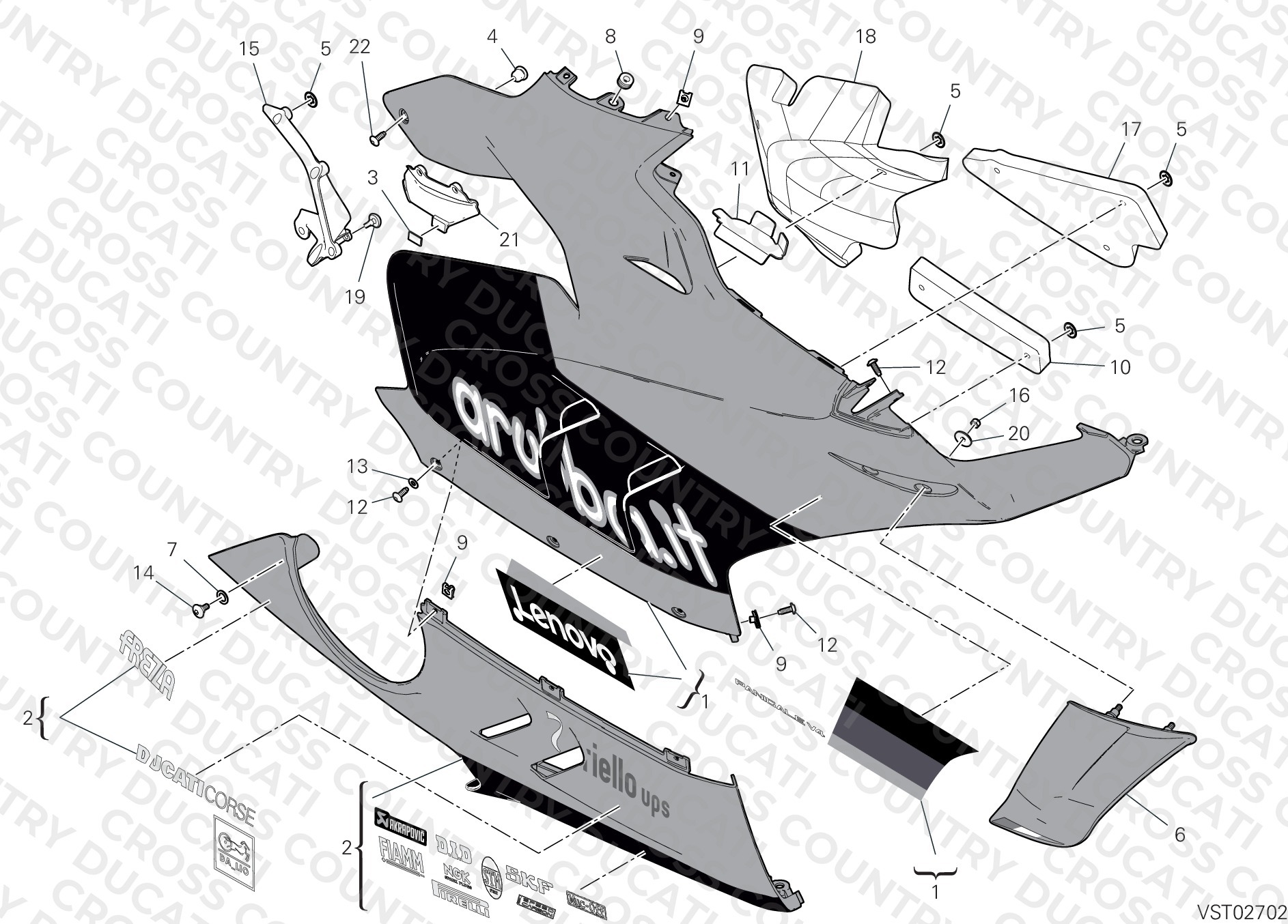Fairing, Rh