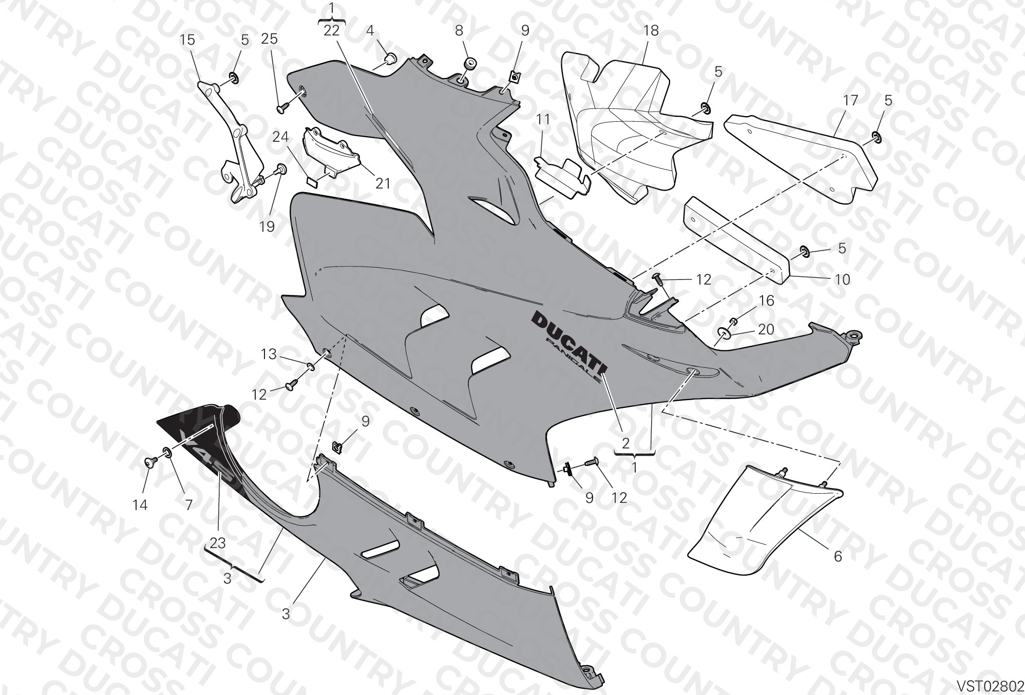 Fairing, Rh