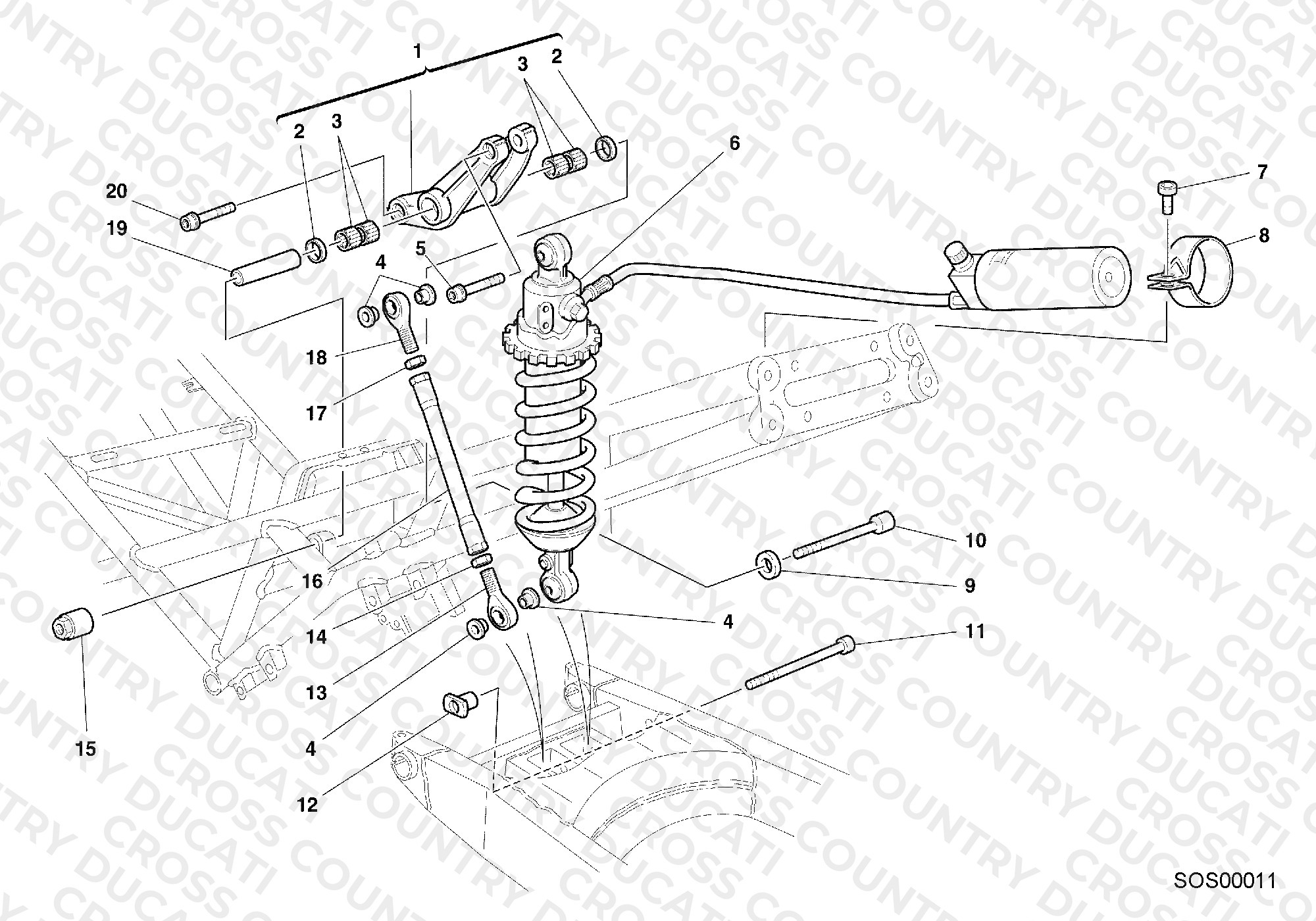 Rear Shock Absorber