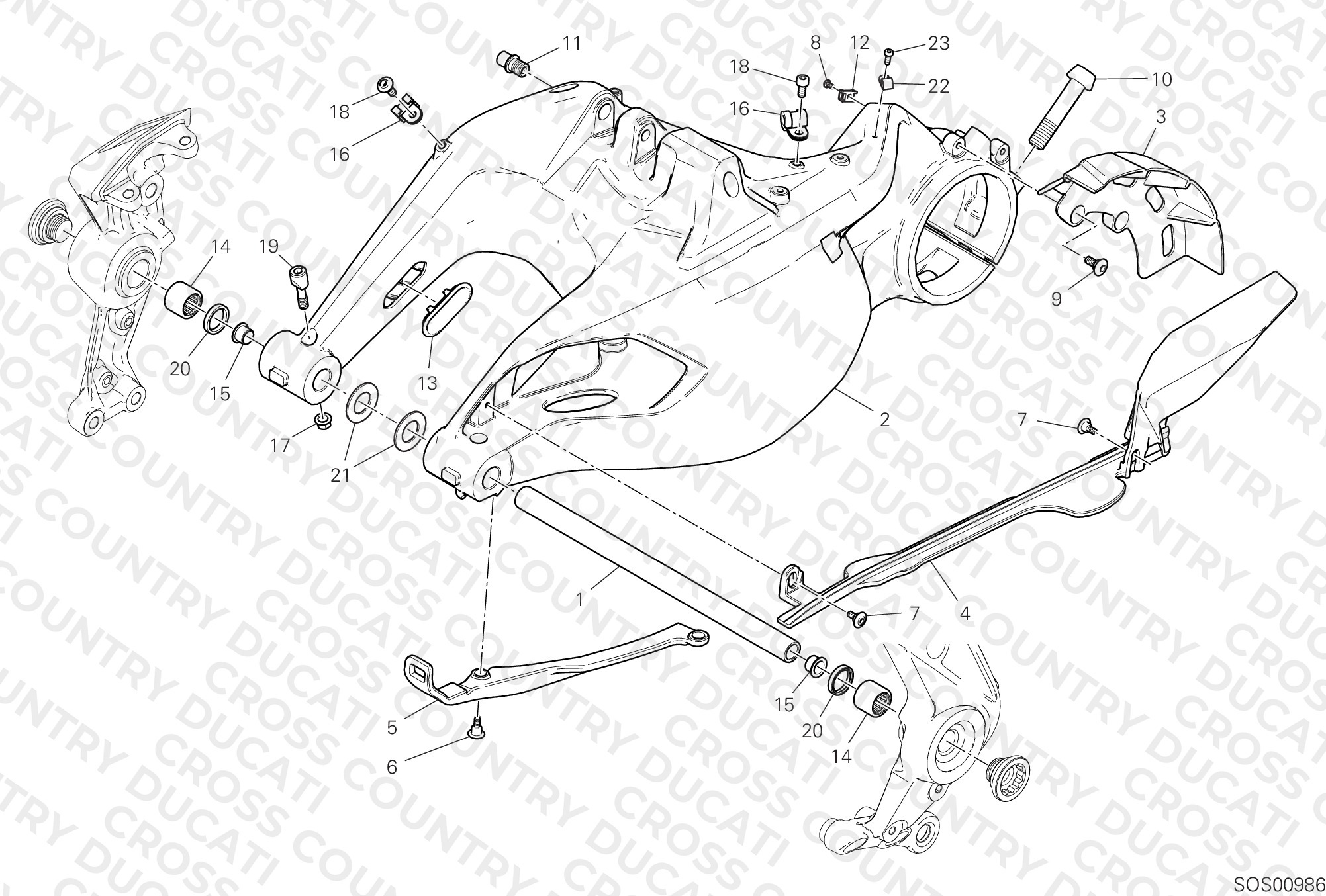Rear Swinging Arm