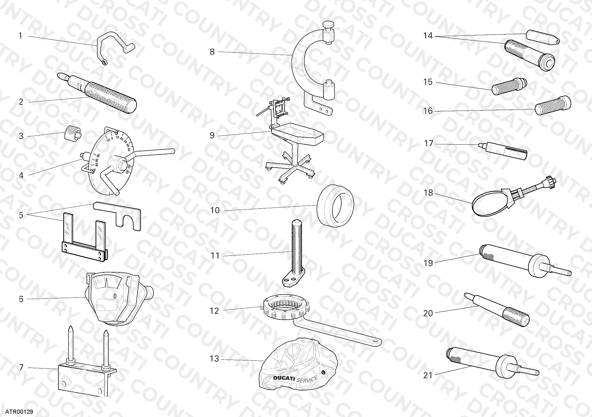 Workshop Service Tools, Engine I