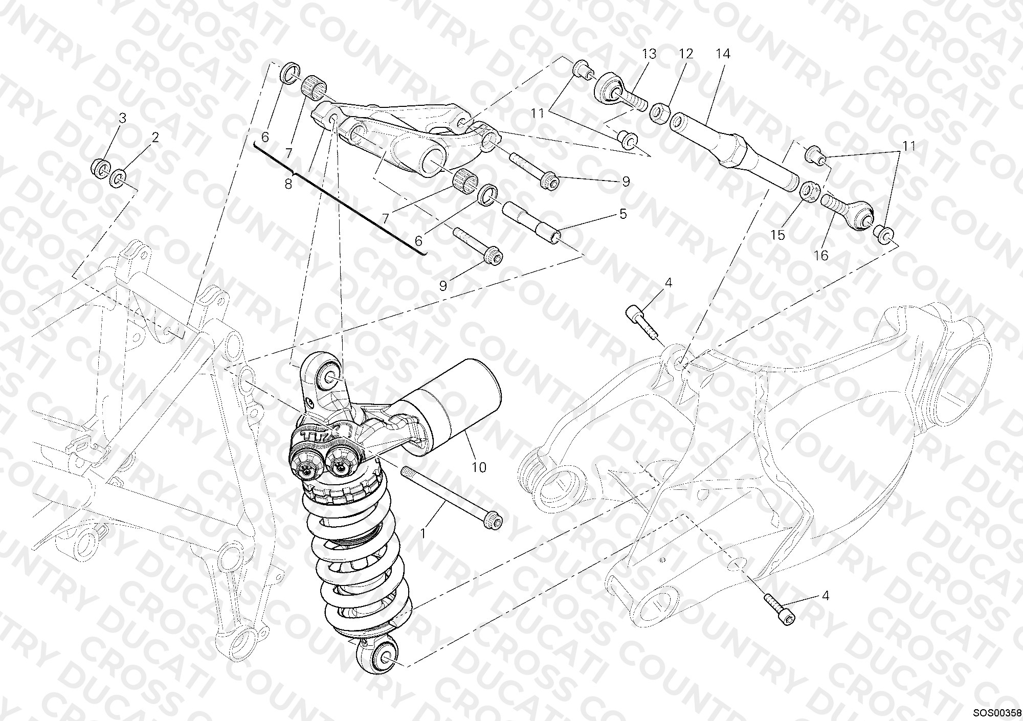 Rear Shock Absorber