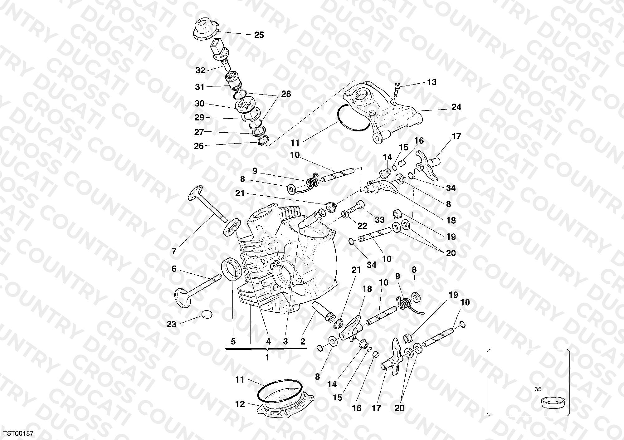 Horizontal Cylinder Head