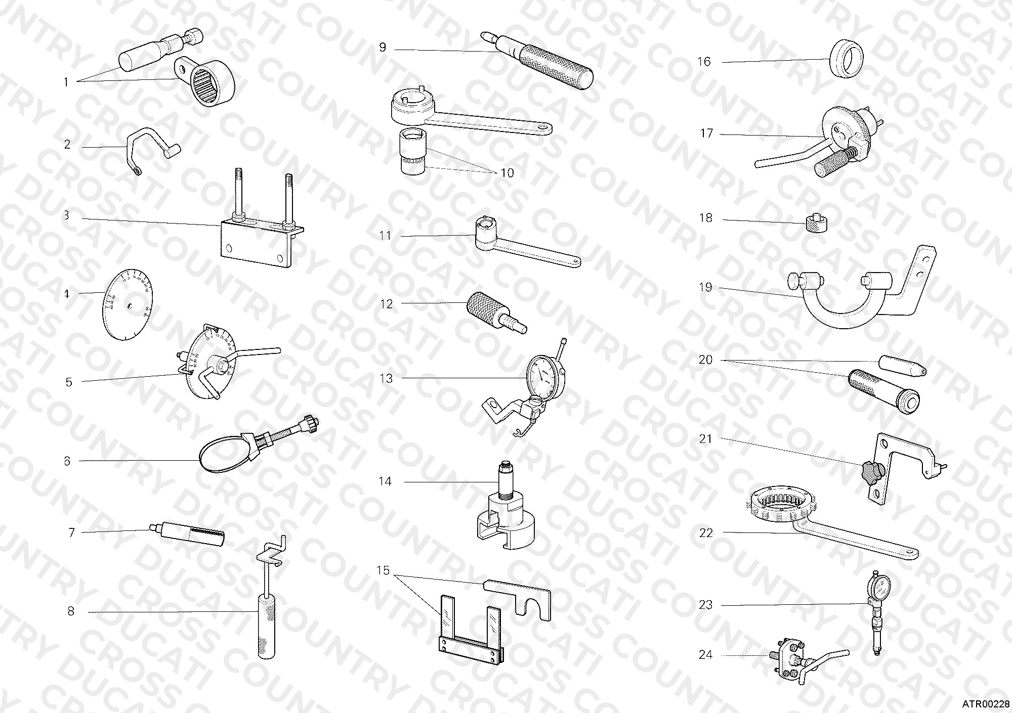 Workshop Service Tools, Engine