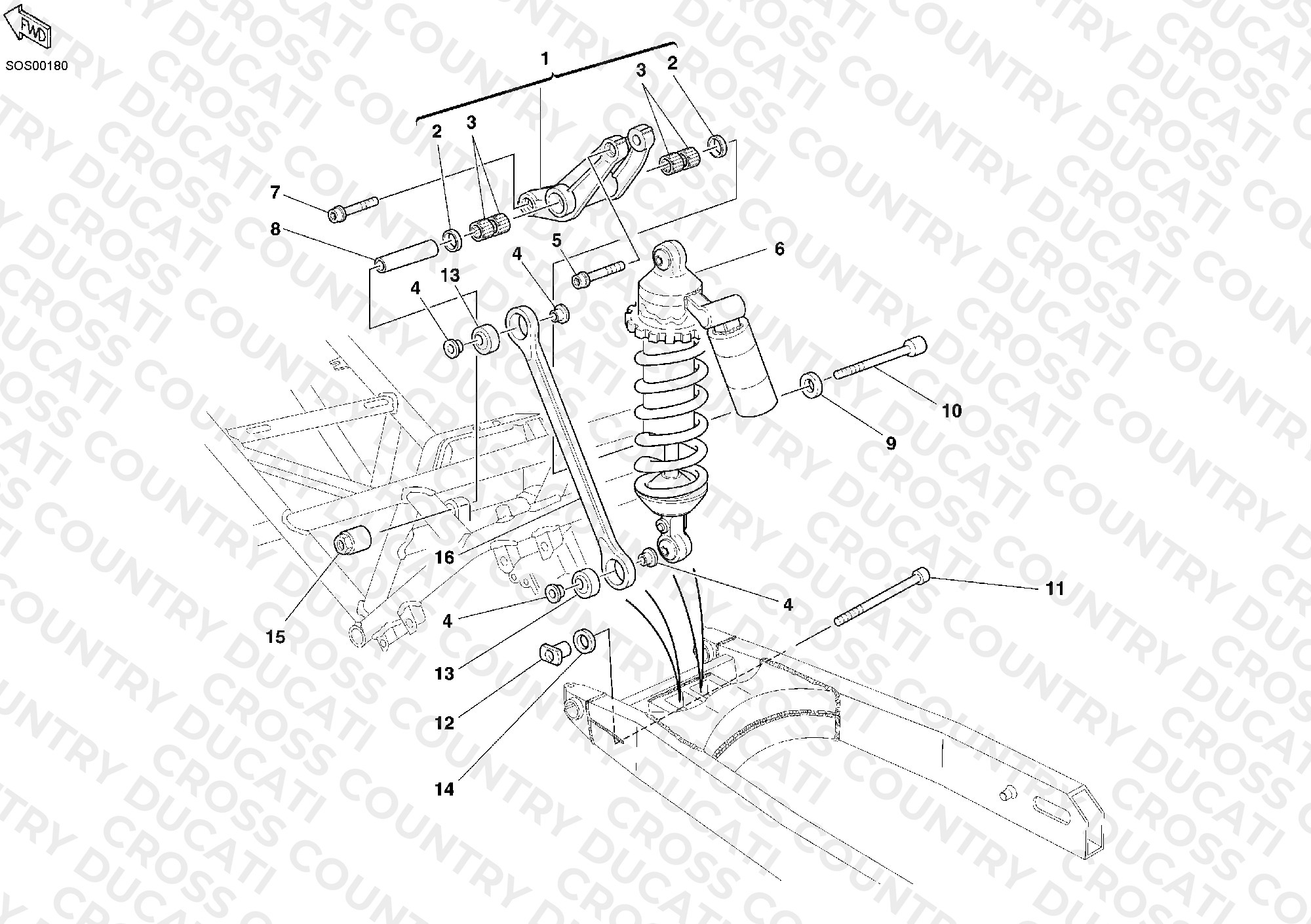 Rear Shock Absorber