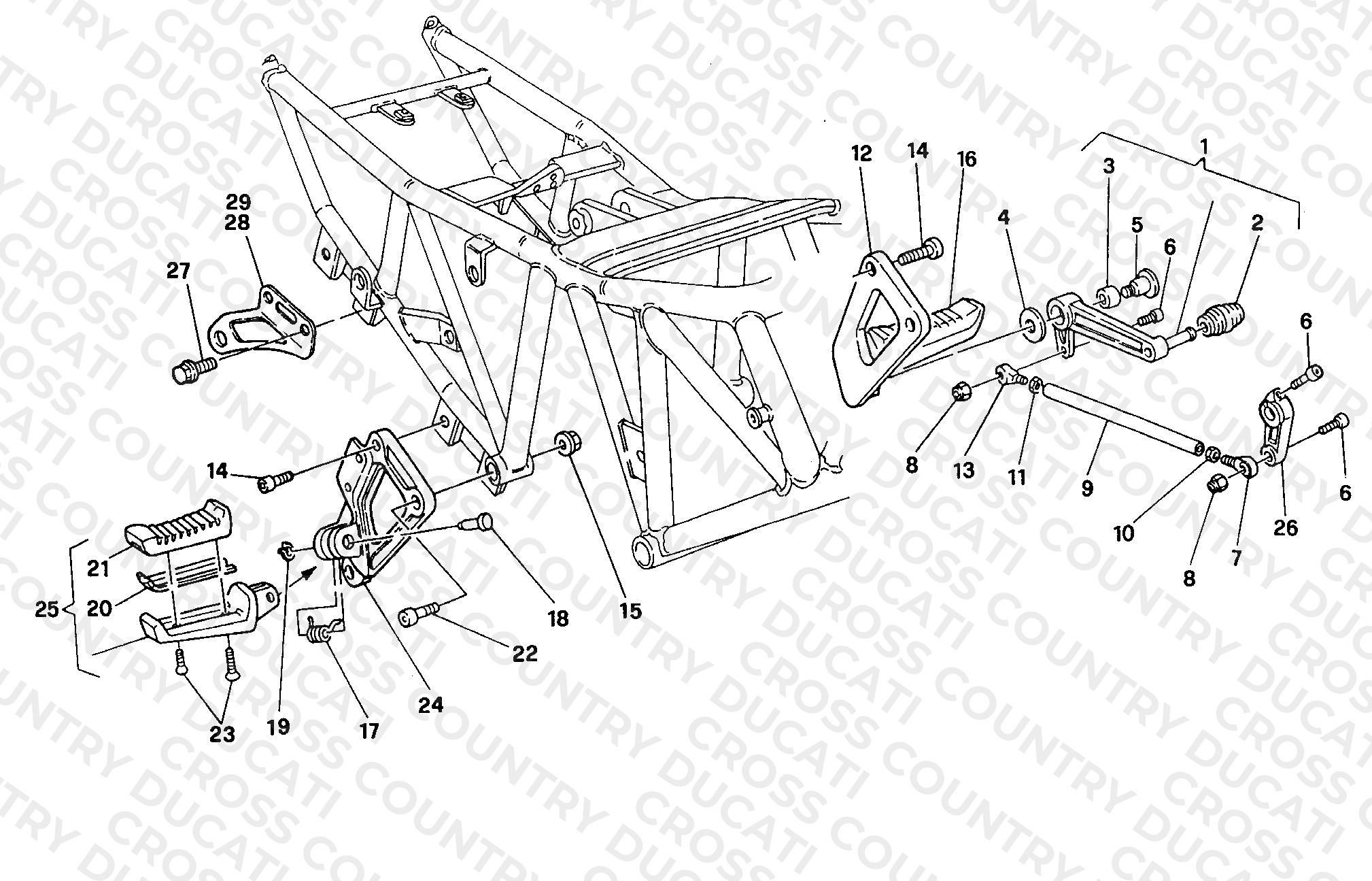 Footrest Superlight