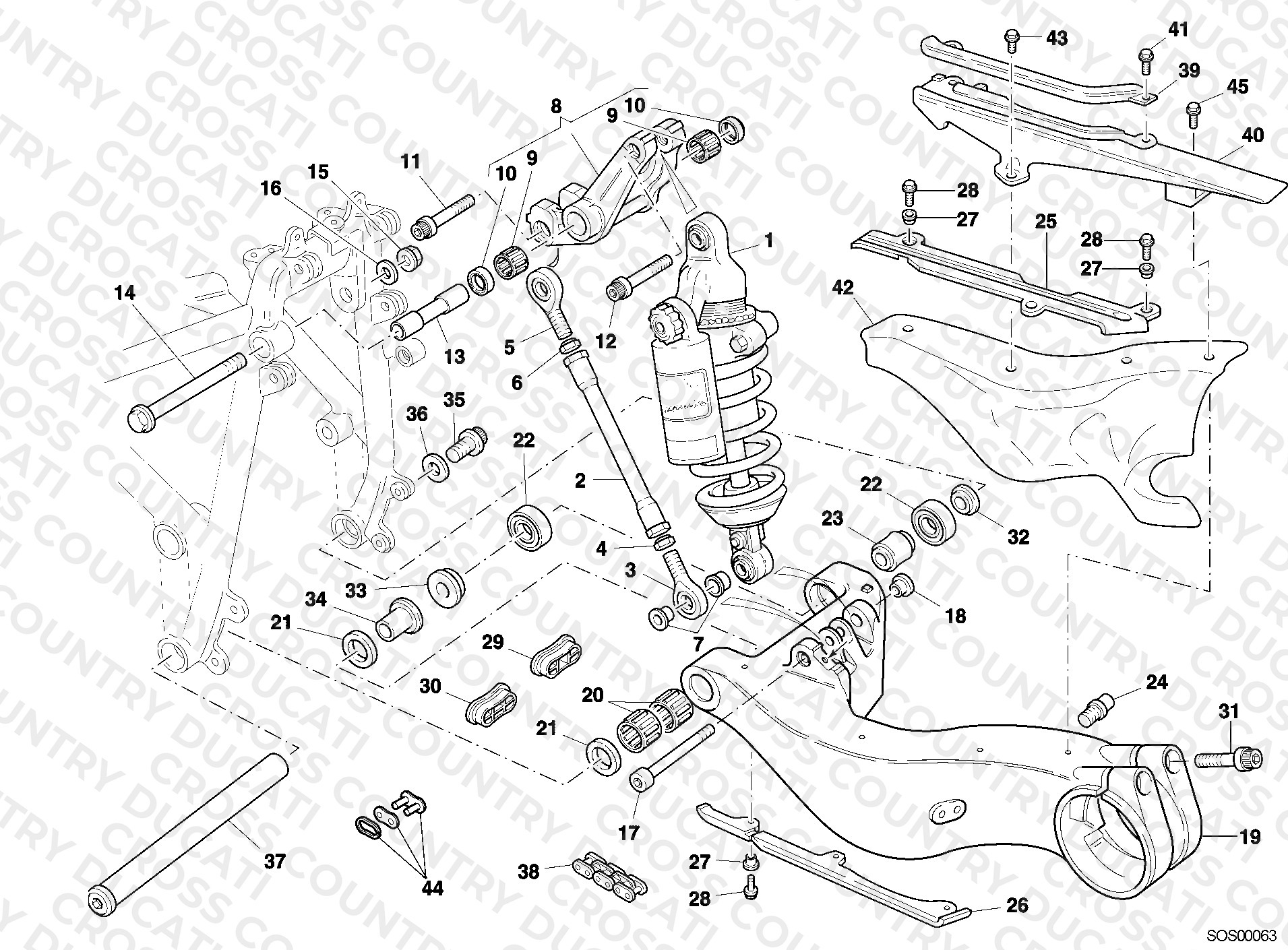 Rear Shock Absorber