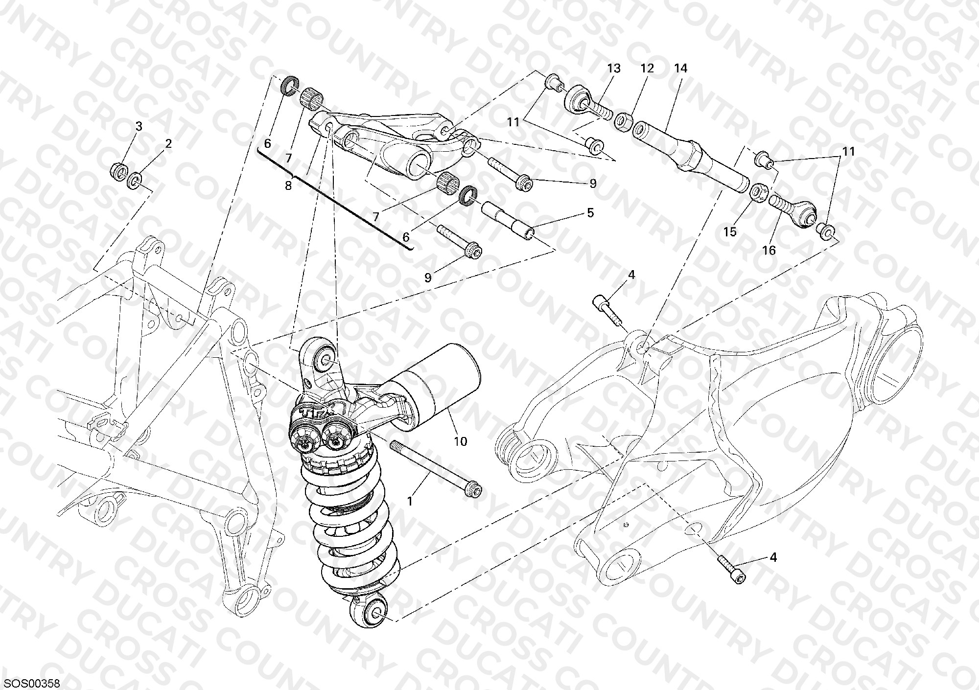 Rear Shock Absorber