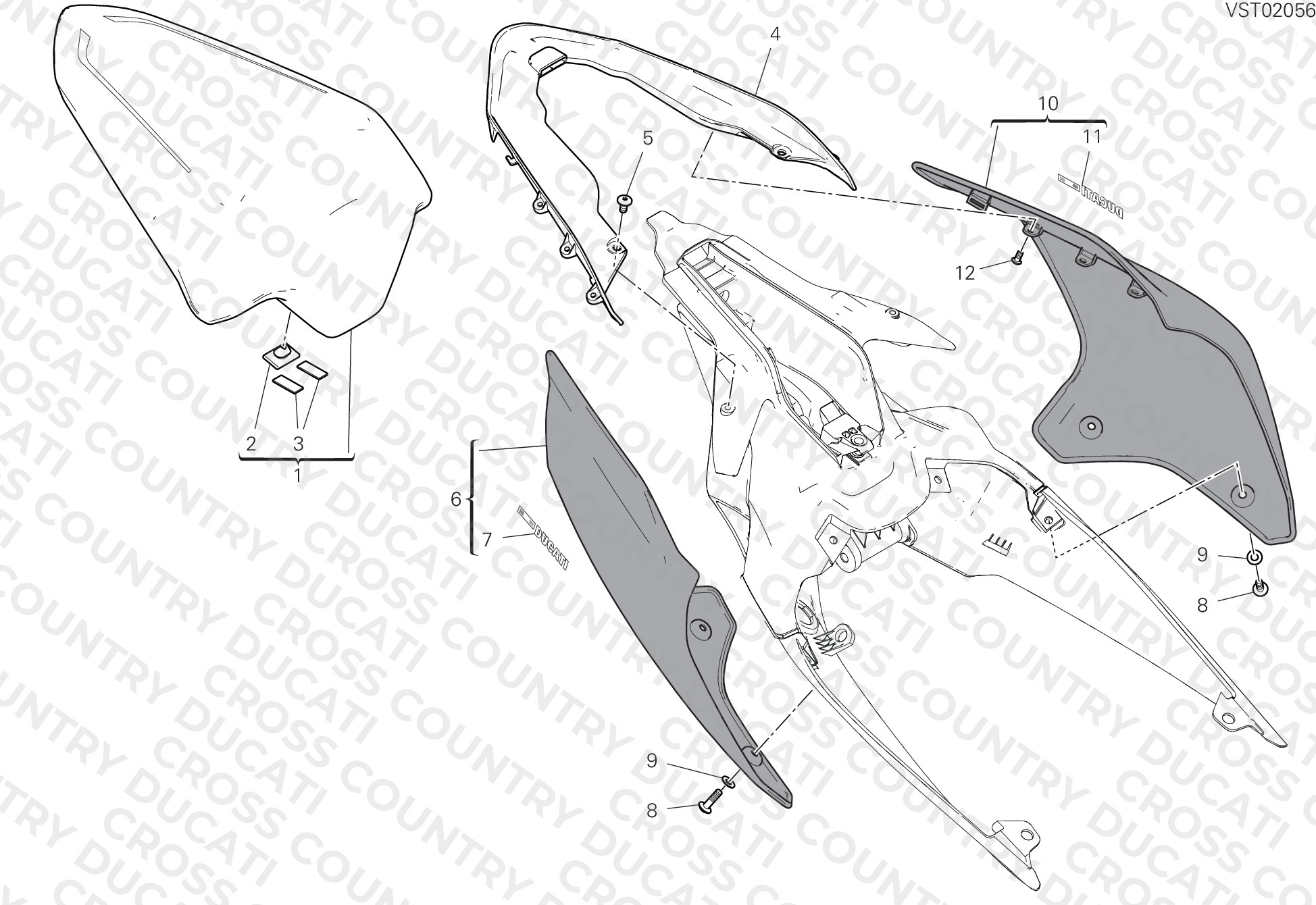 PILLION RIDER SEAT