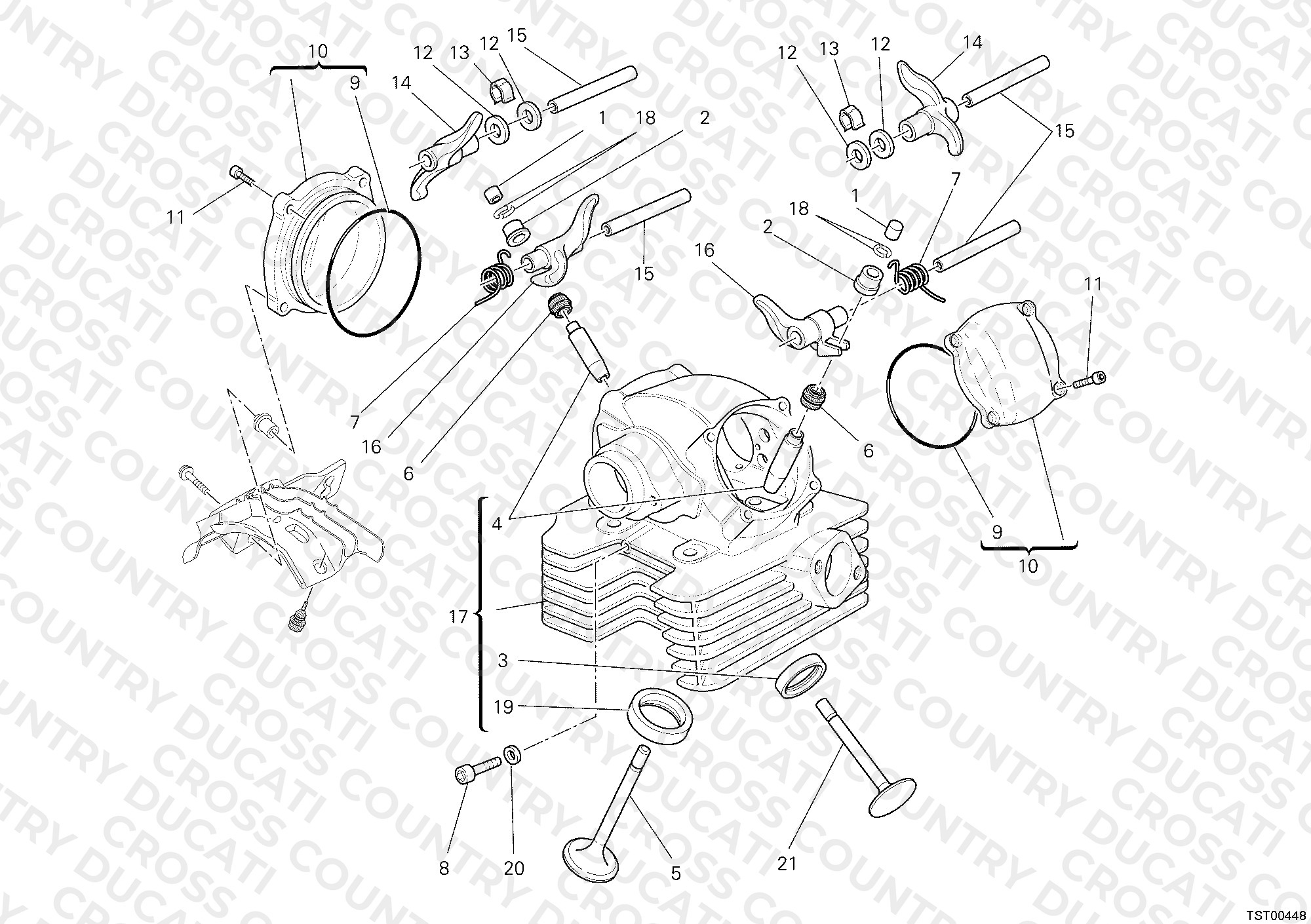 Vertical Cylinder Head