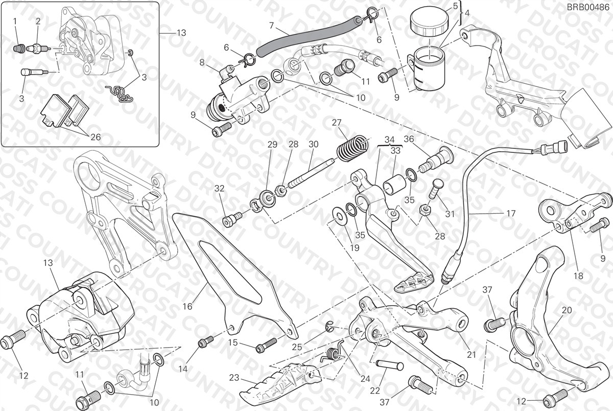 Rear Brake System