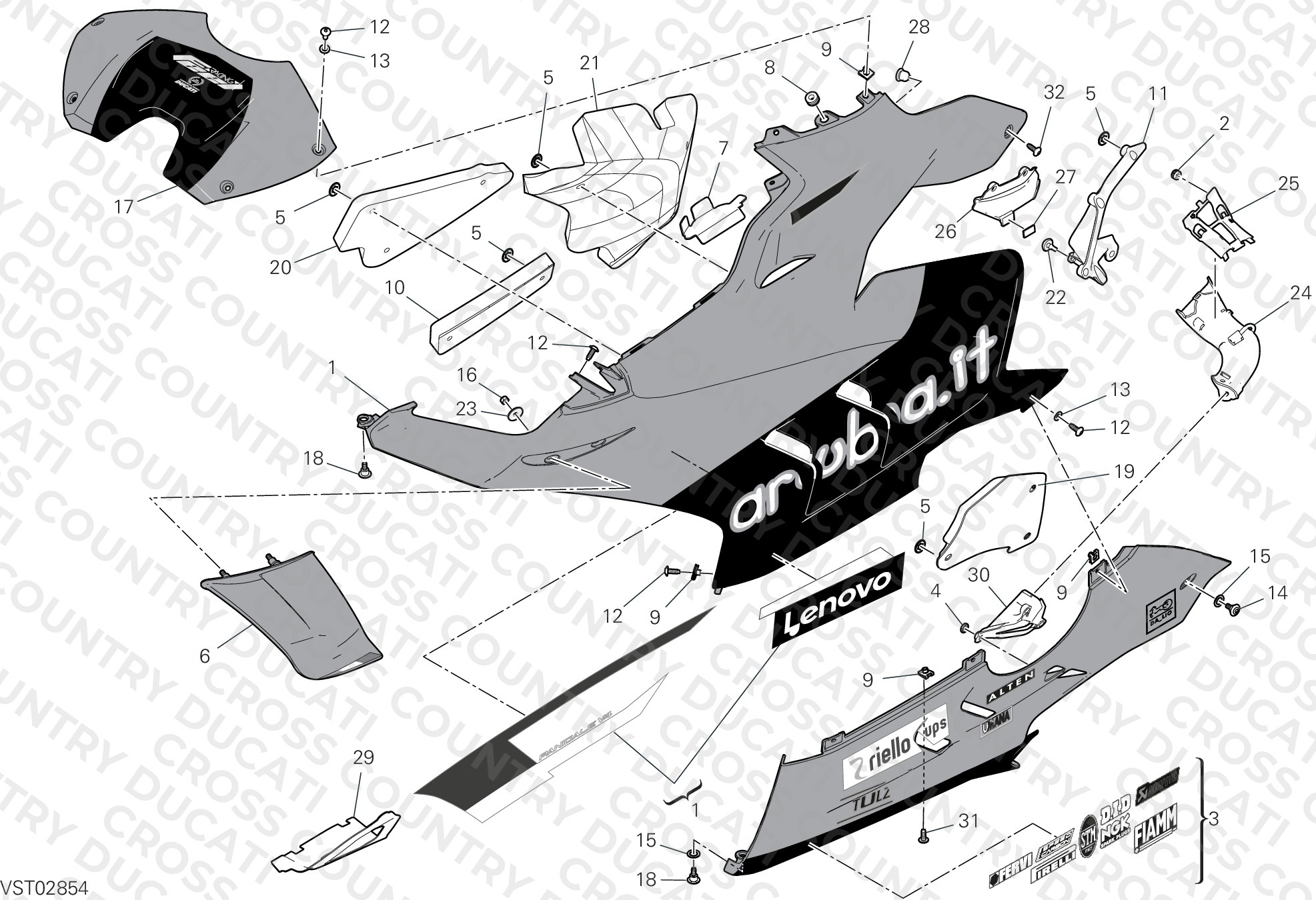 Fairing, Lh