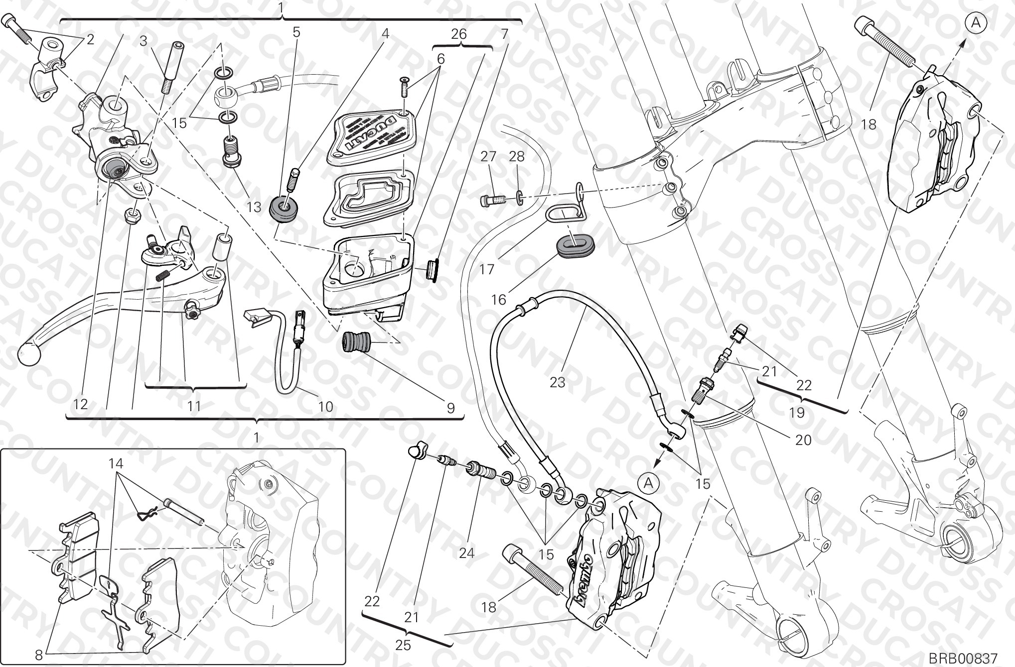 Front Brake System
