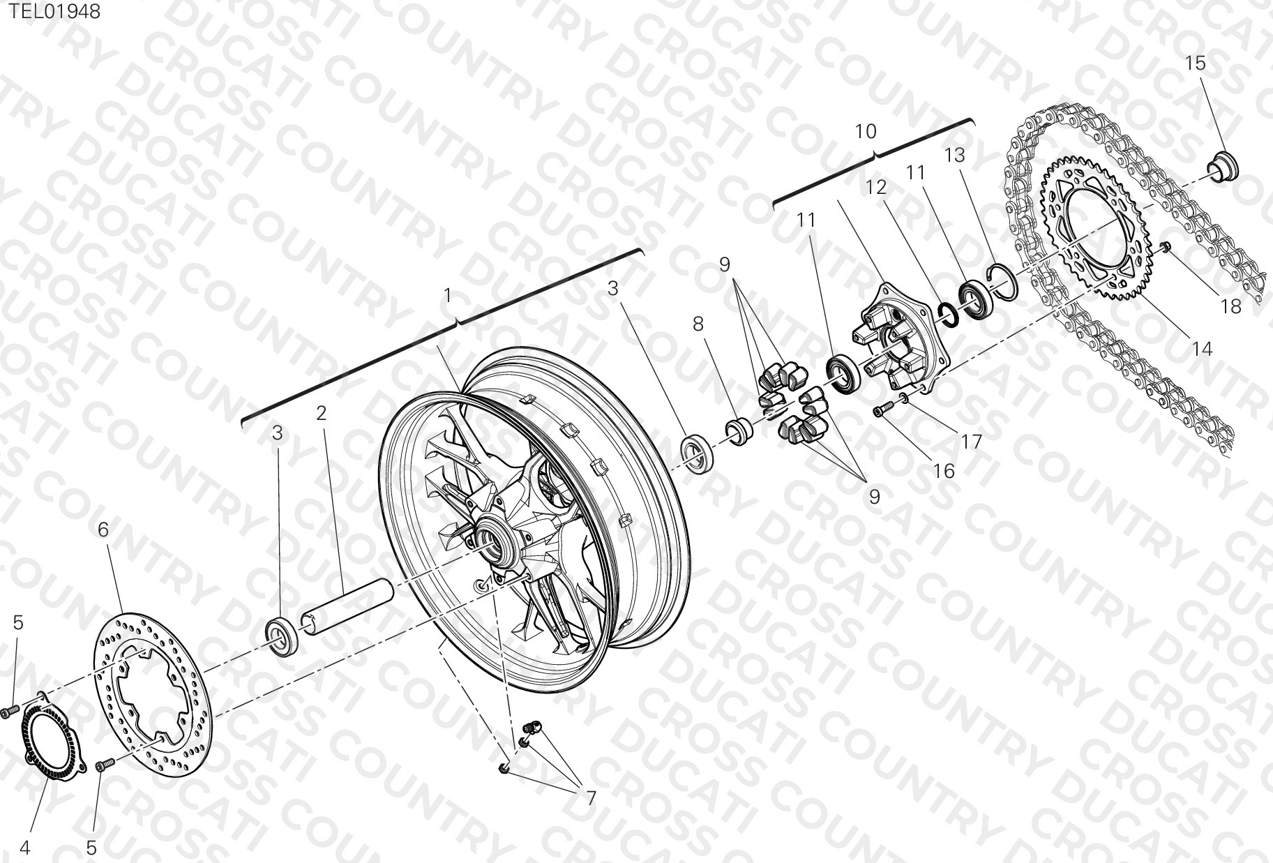 Rear Wheel