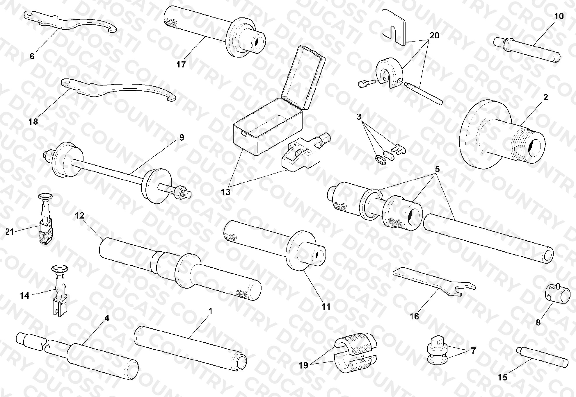 Workshop Service Tools, Frame