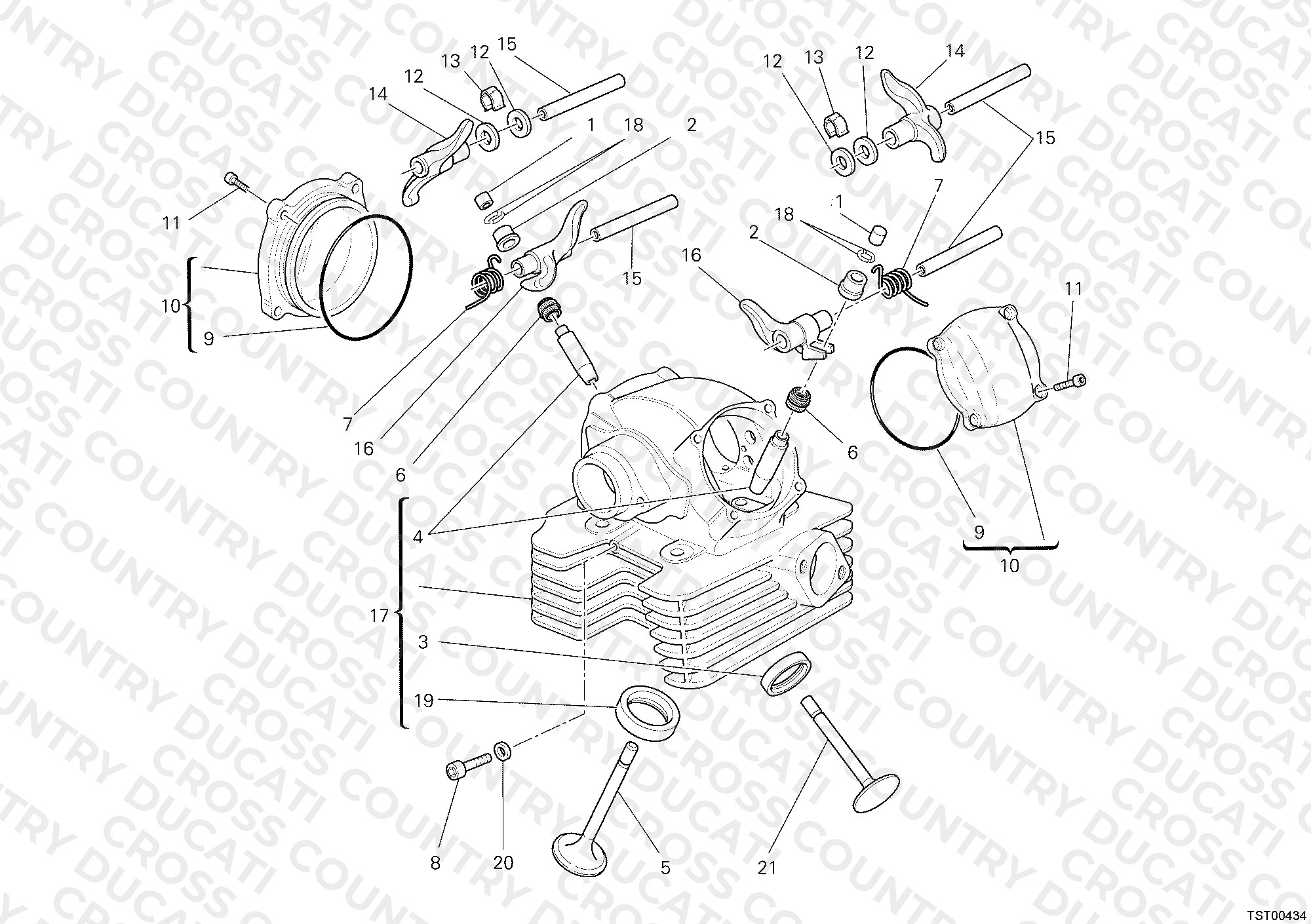 Vertical Cylinder Head