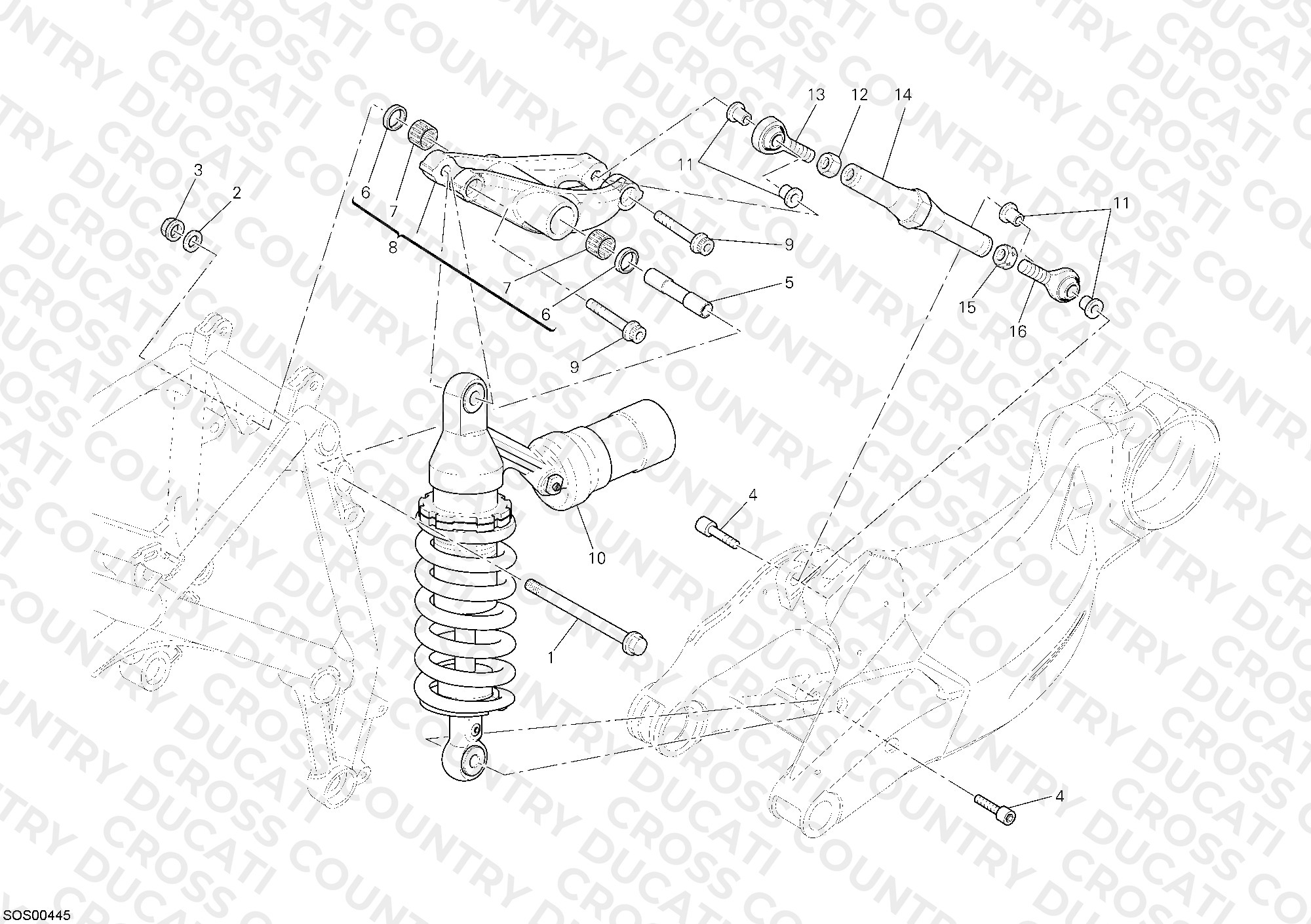 Rear Shock Absorber