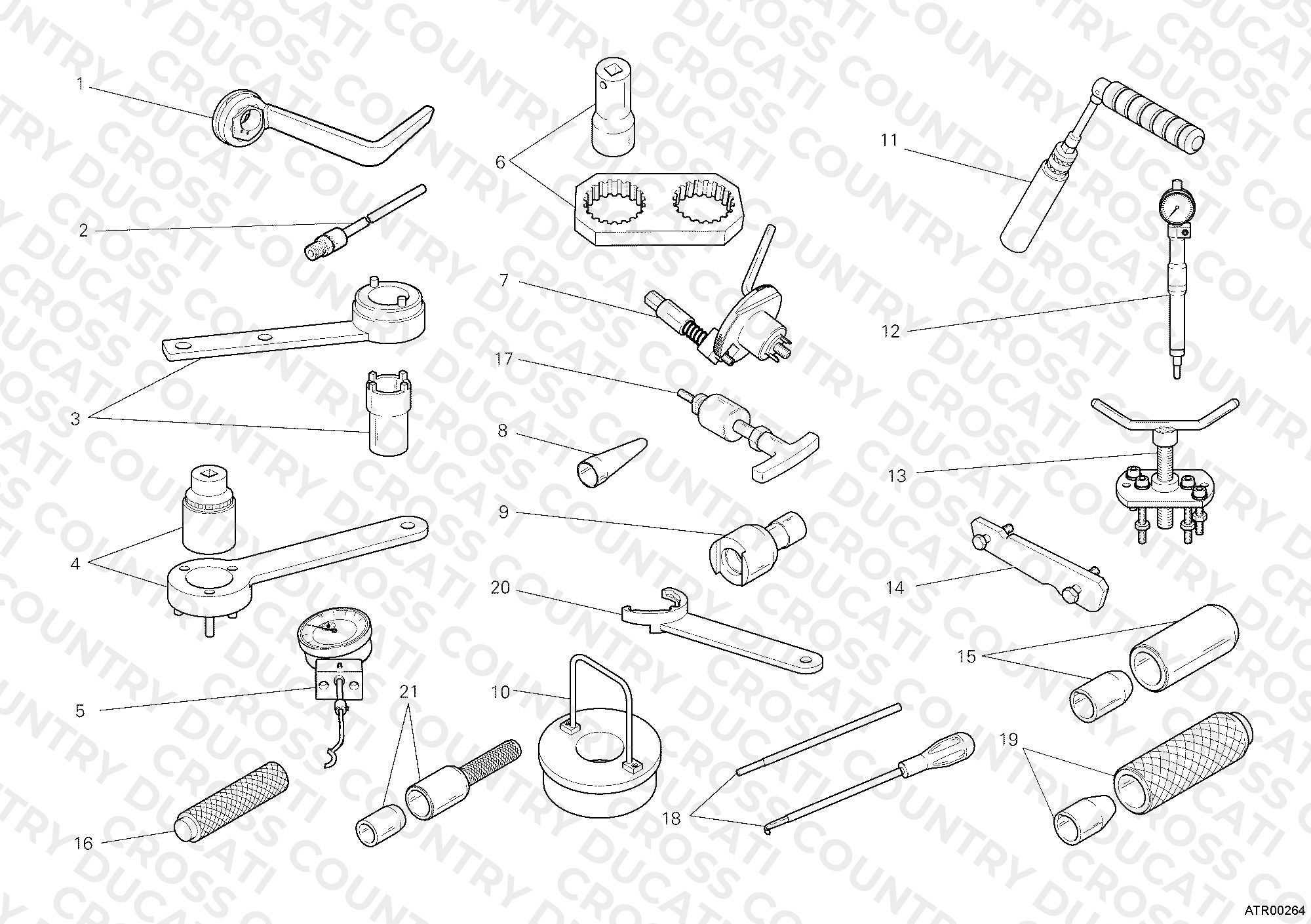 Workshop Service Tools, Engine Ii