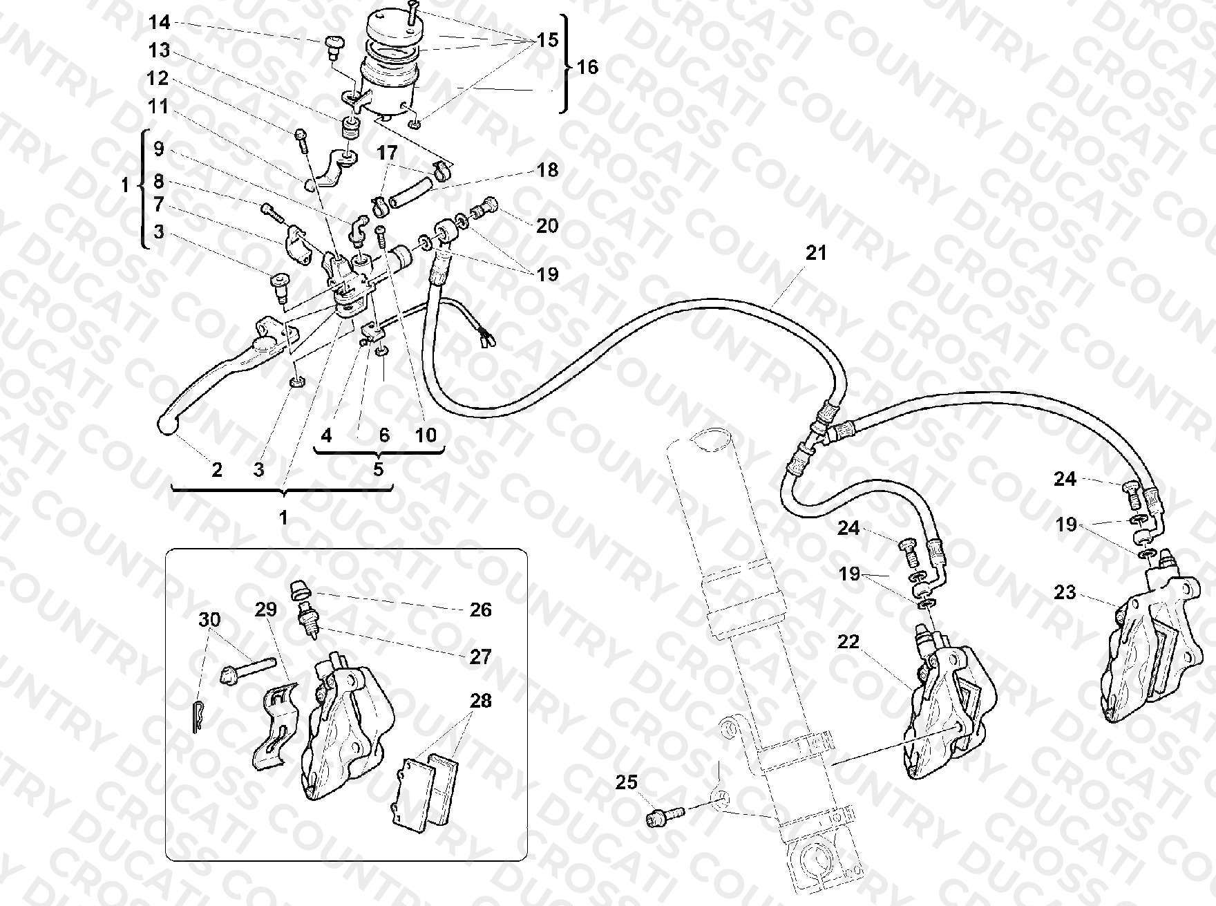 Front Brake System