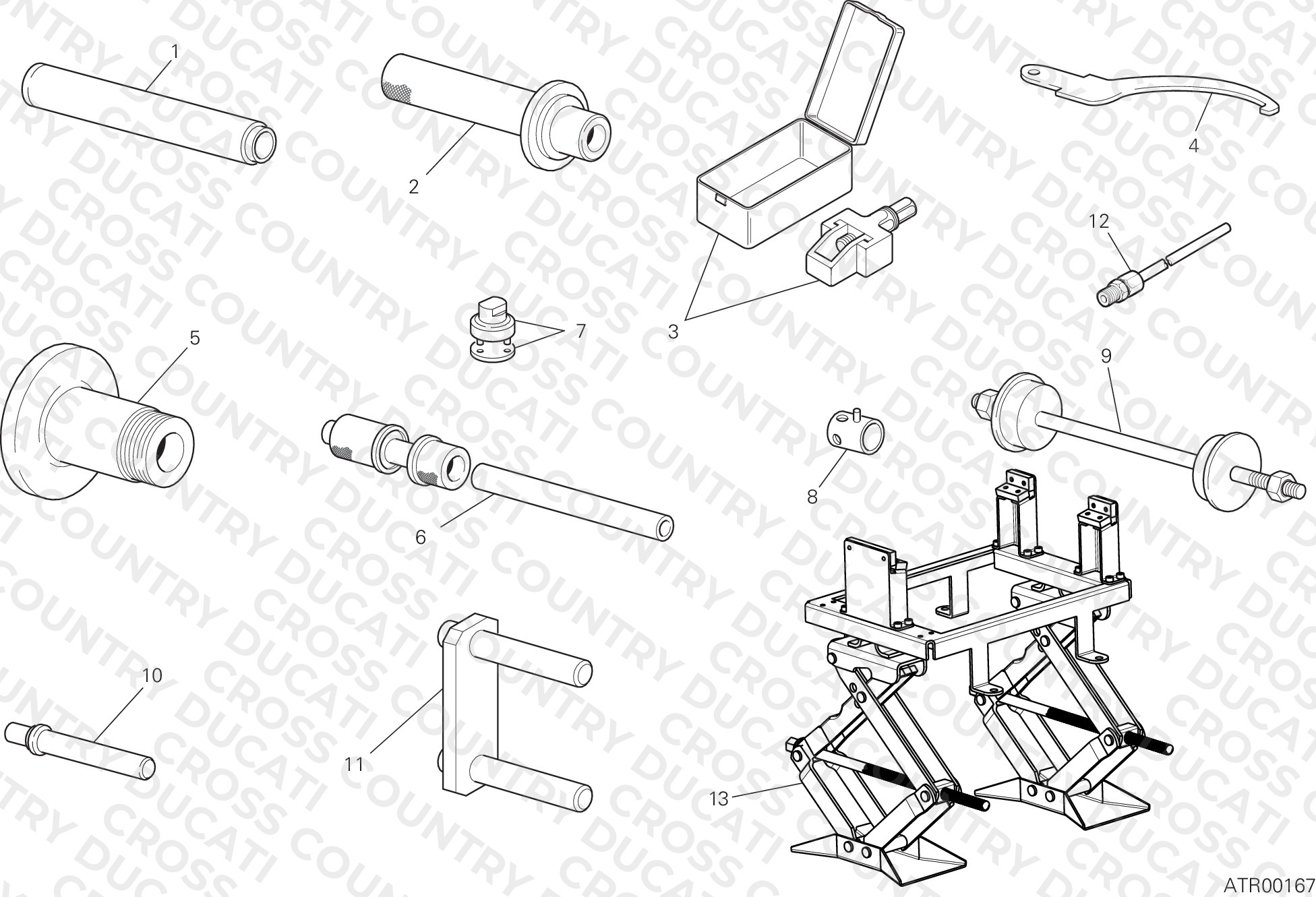 Workshop Service Tools, Frame