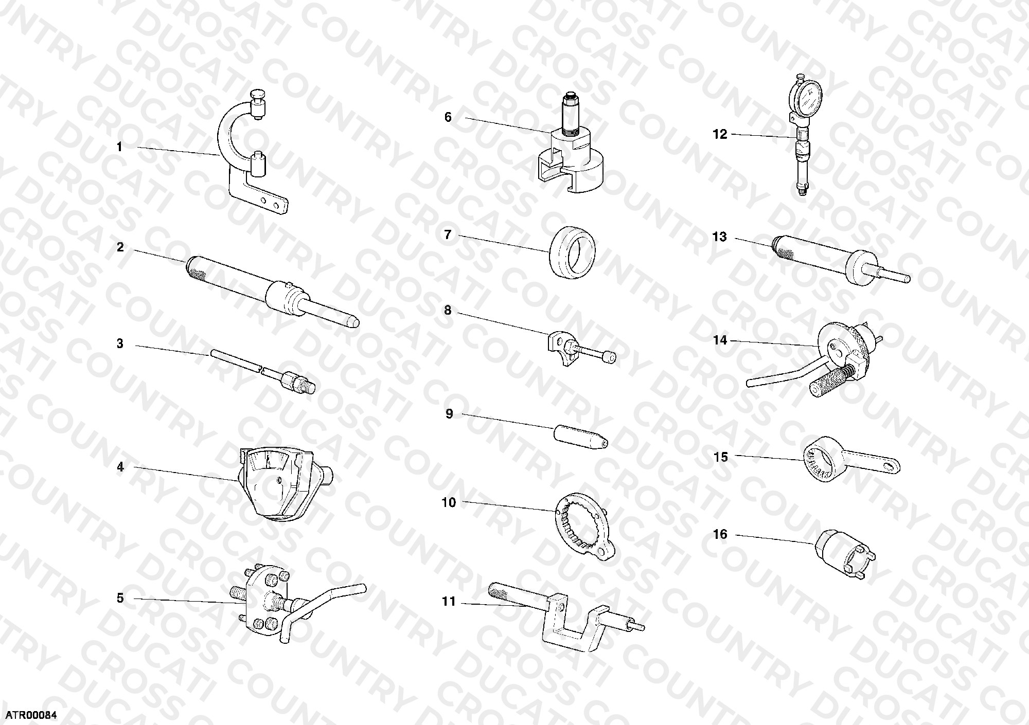 Workshop Service Tools, Engine Ii