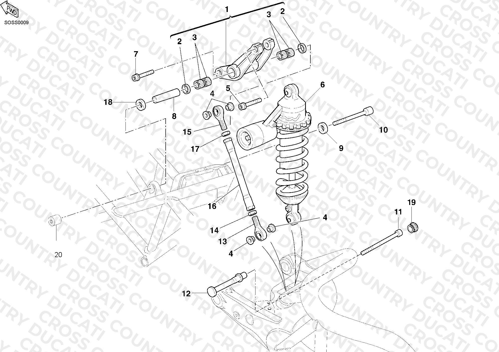 Rear Shock Absorber
