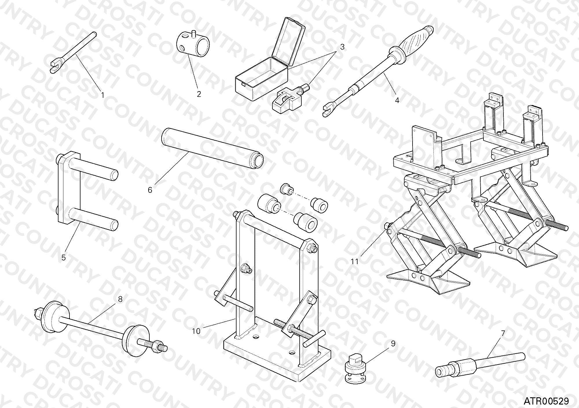 Workshop Service Tools, Frame