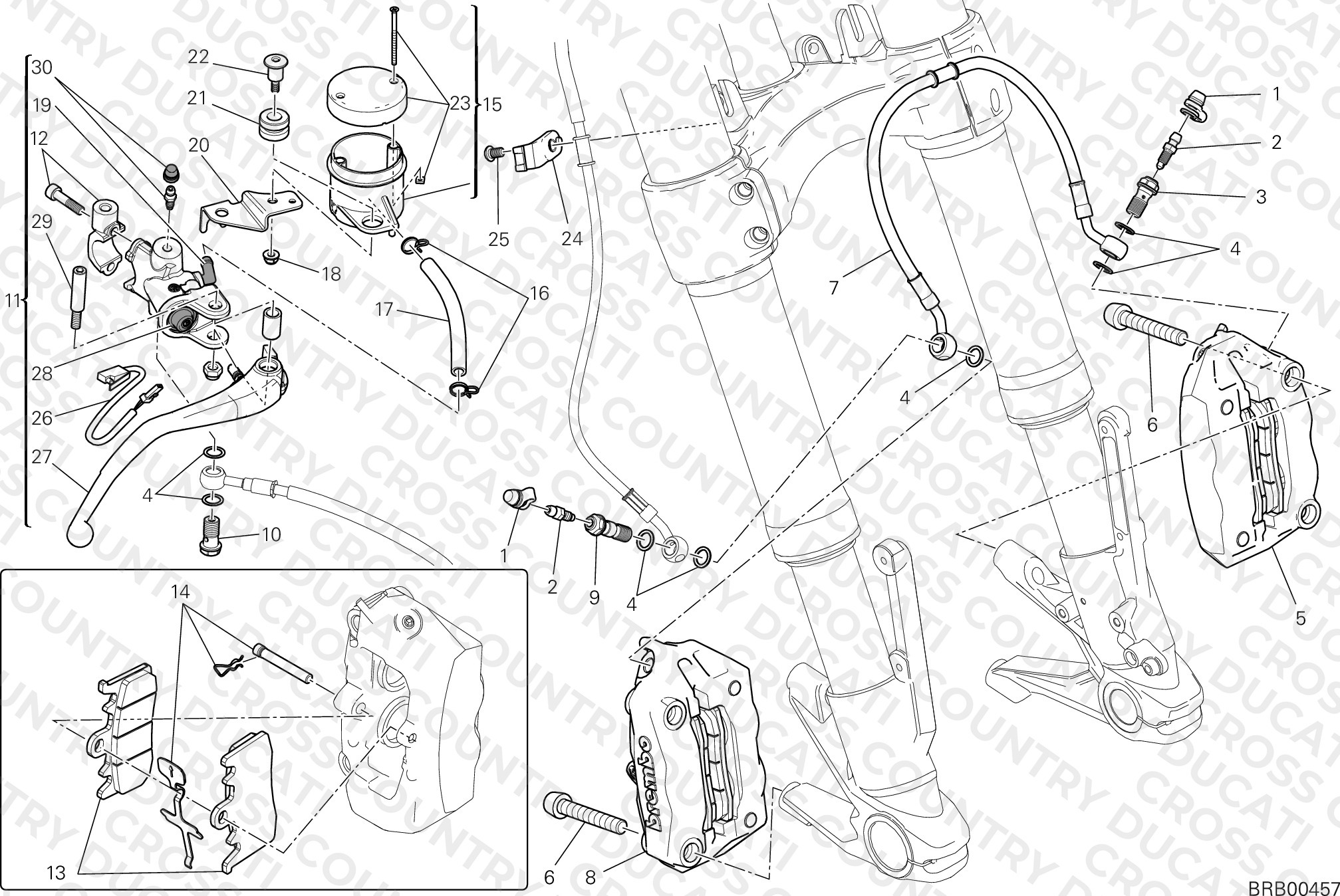 Front Brake System