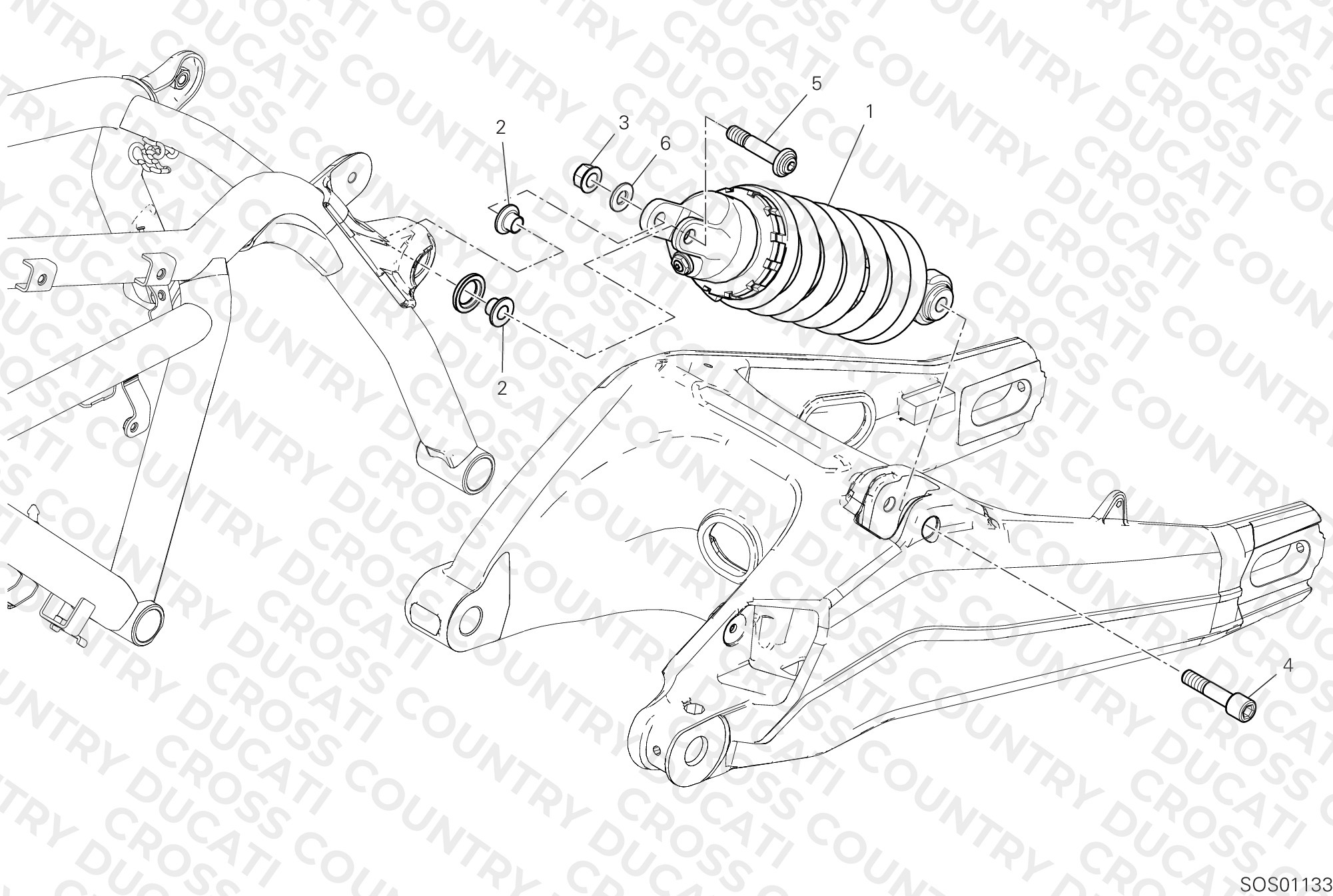 Rear Shock Absorber