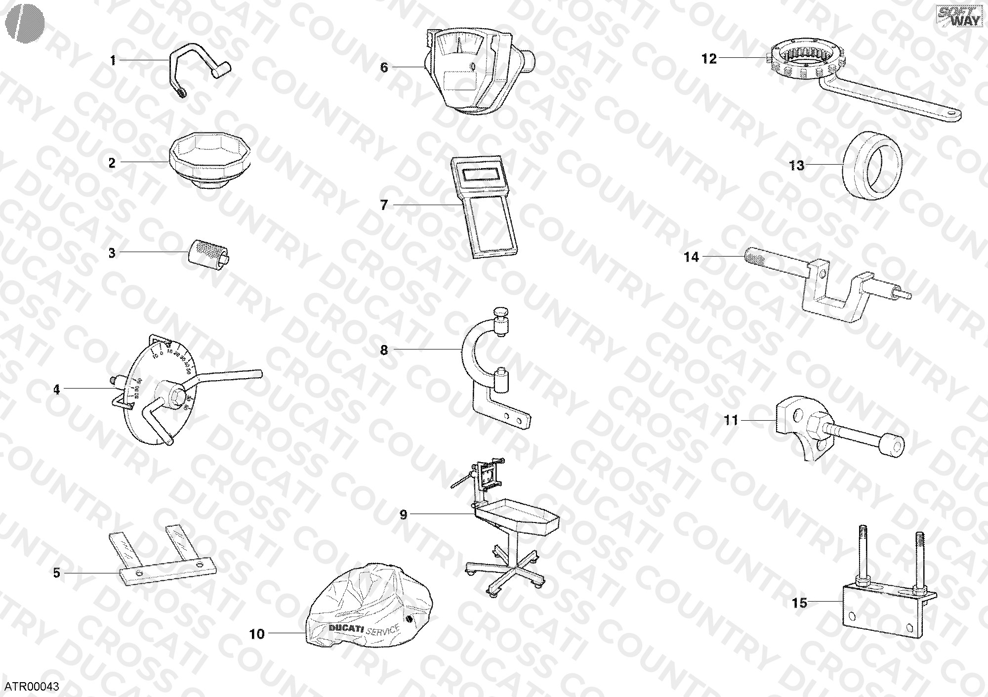 Workshop Service Tools, Engine