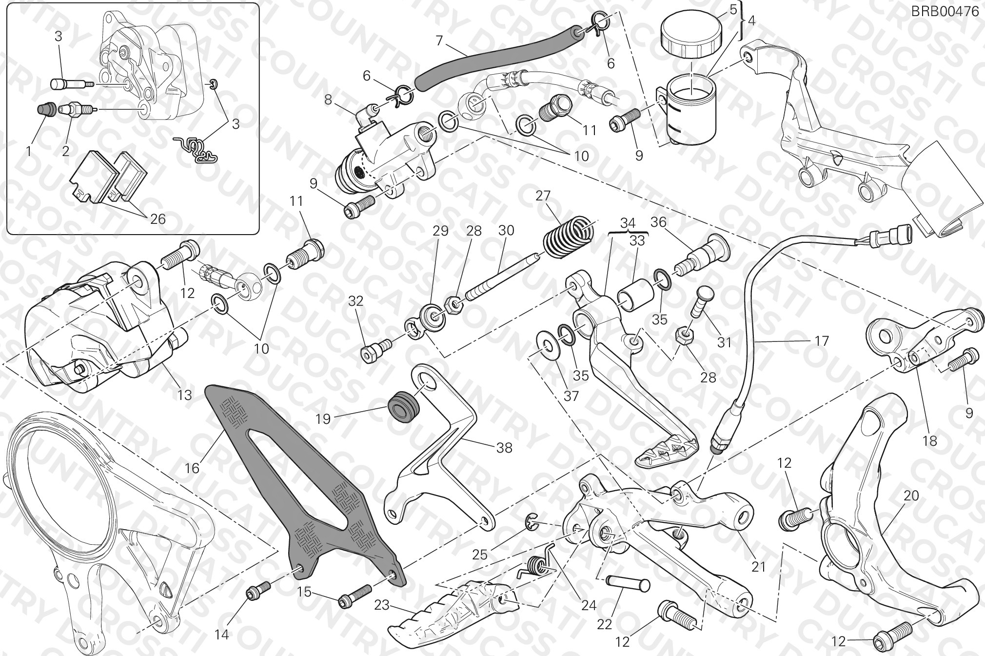 Rear Brake System