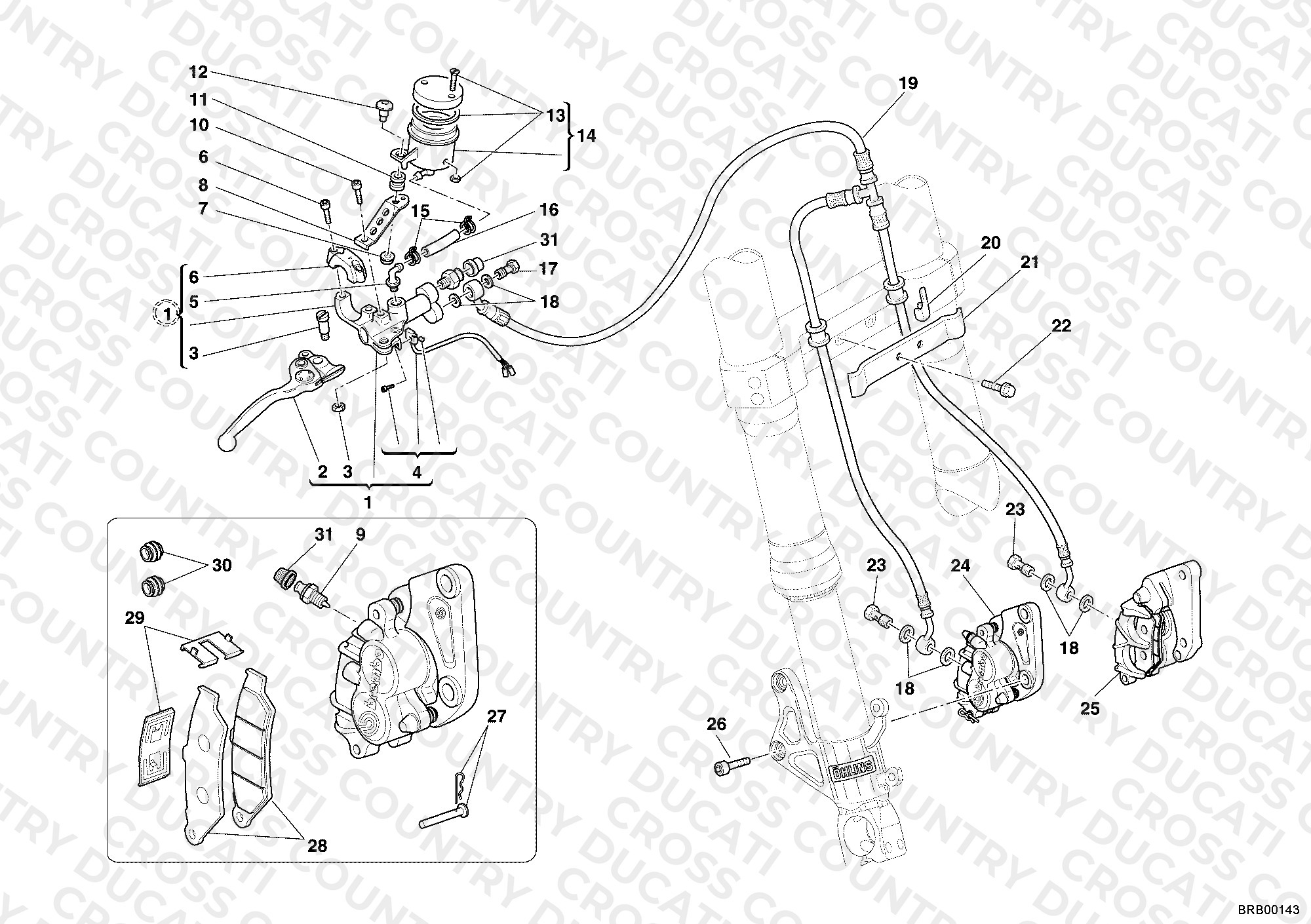 Front Brake System