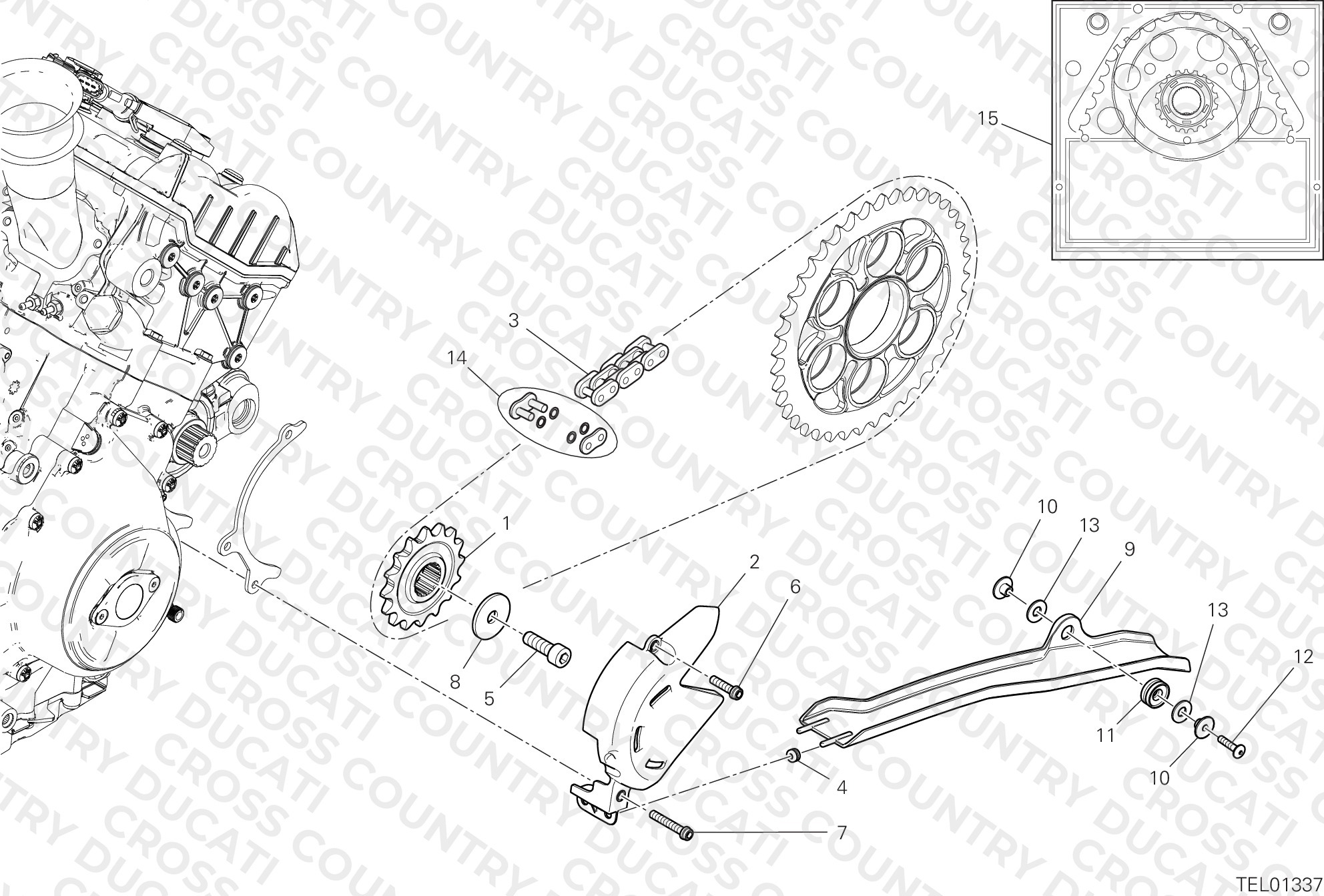 Front Sprocket - Chain
