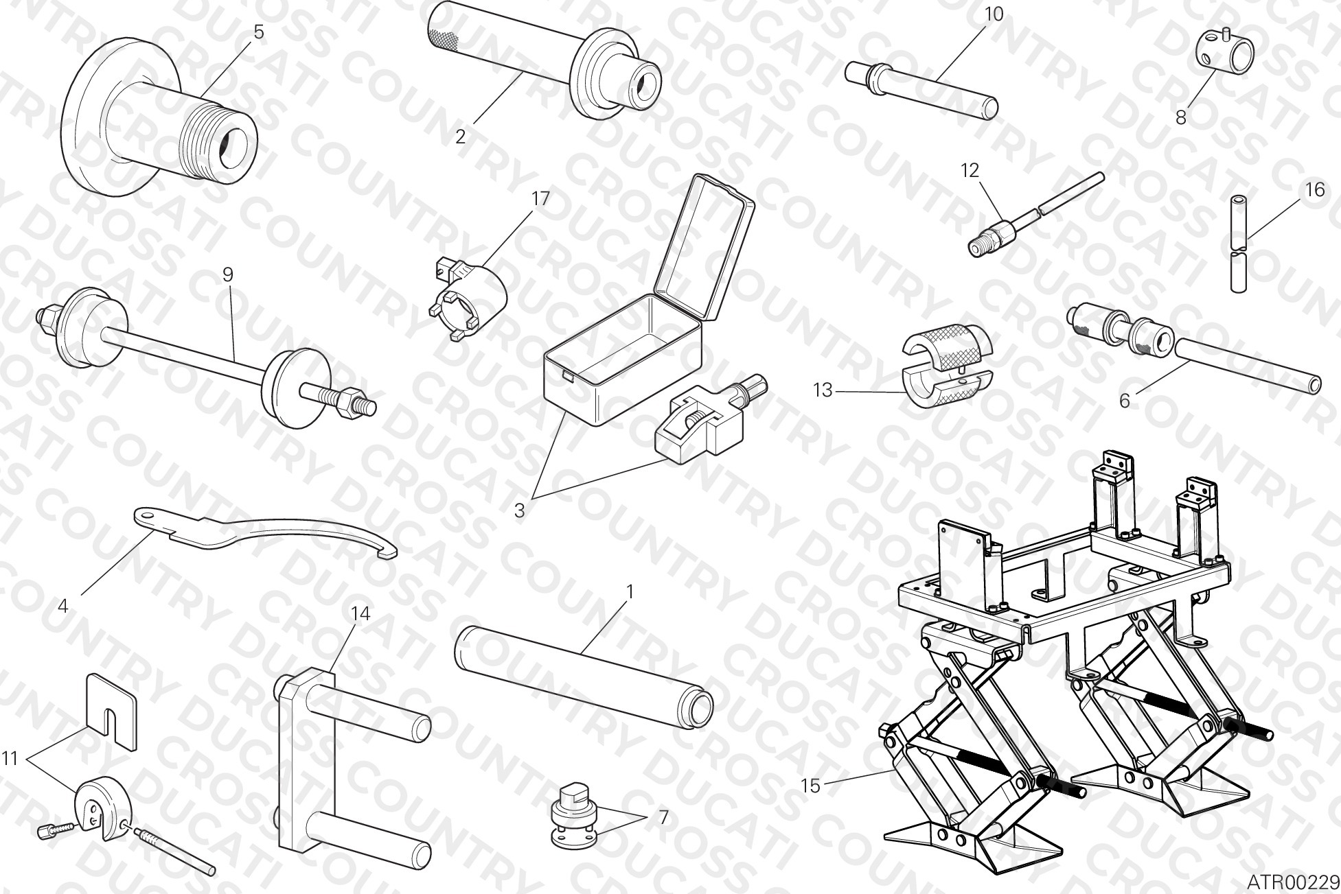 Workshop Service Tools, Frame